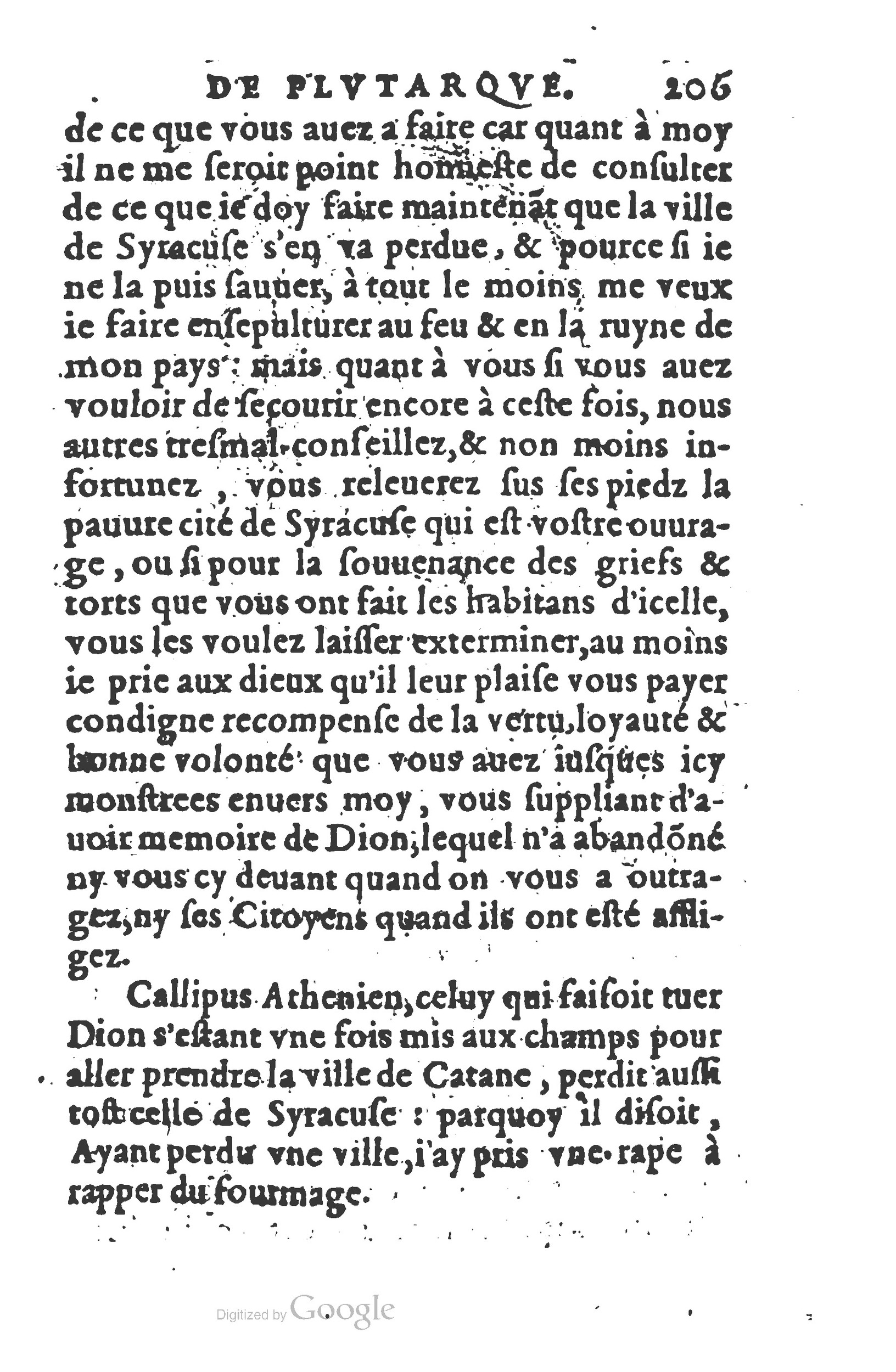 1577 - Claude Micard - Trésor des vies de Plutarque - BSB Munich 1577 - Claude Micard - Trésor des vies de Plutarque - BSB Munich