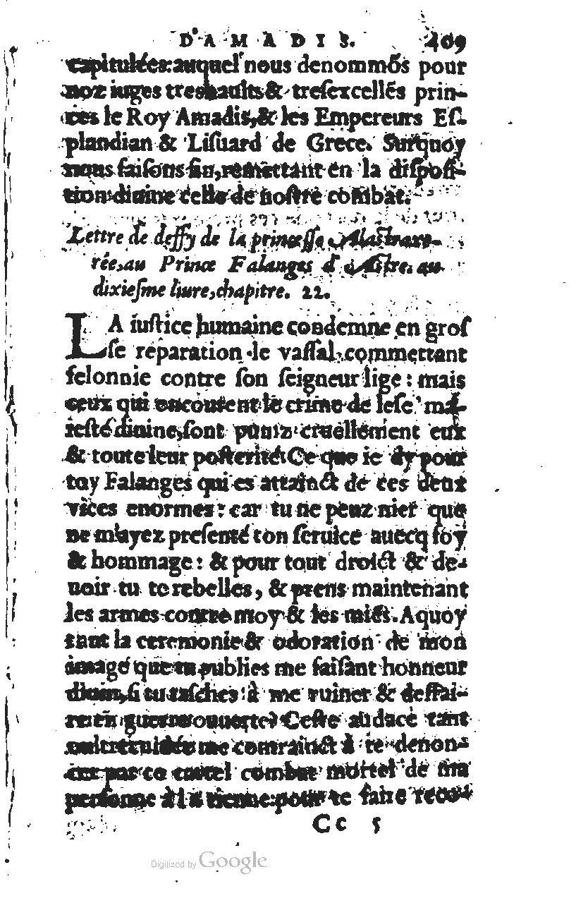 1567 - Jean Pygot - Trésor des Amadis - BM Lyon