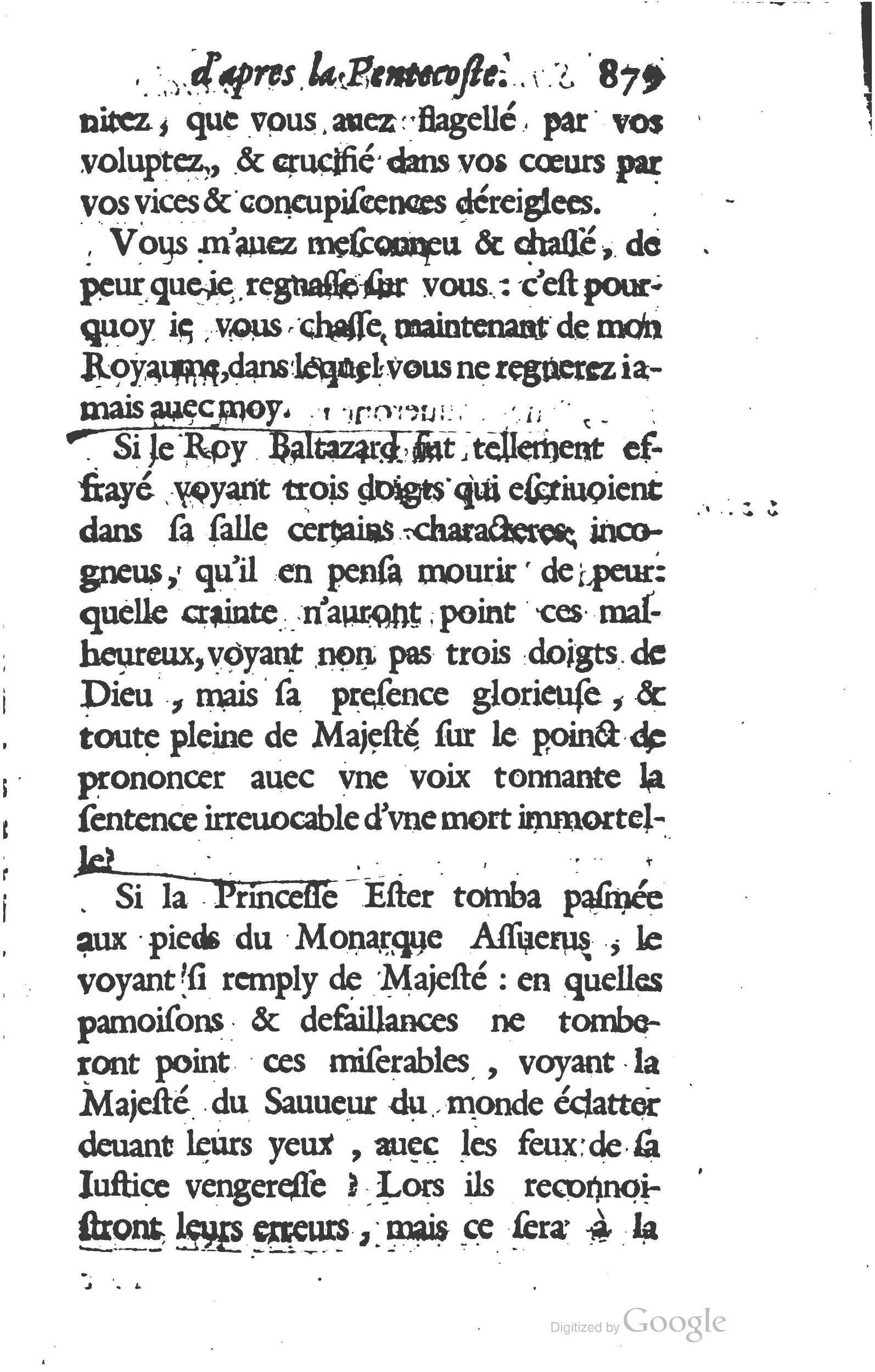 1629 - Manassés de Préaulx - Sermons ou Trésors de la piété chrétienne - BM Lyon