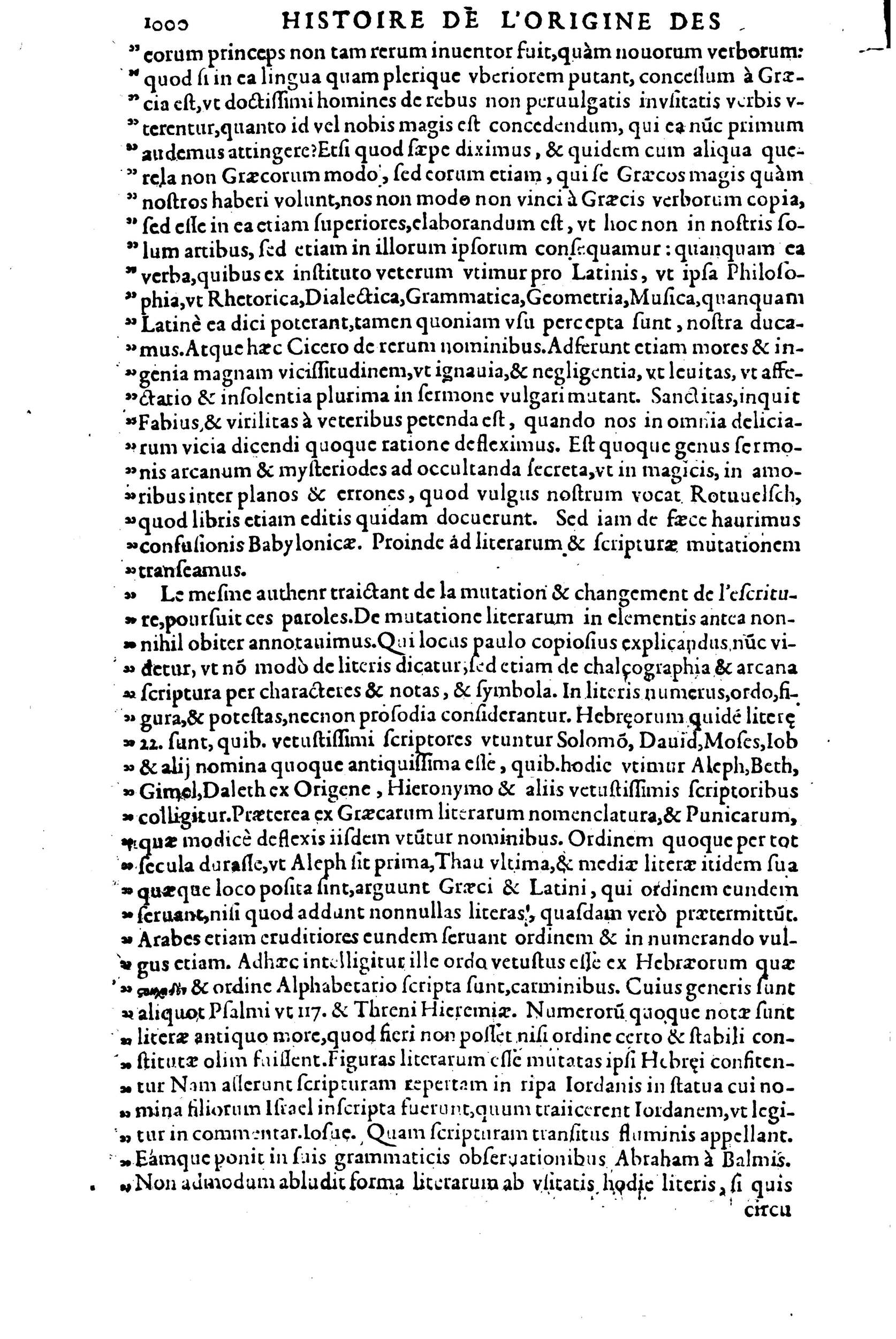 1619 - SHC - Trésor de l’histoire des langues de cet univers - BM Lyon