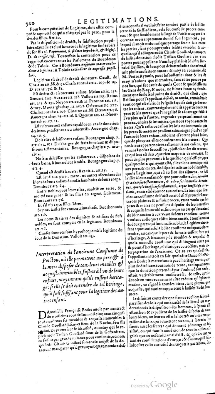 1629 - Veuve Nicolas Buon - Trésor du droit français (29620 T. 2) - BM Lyon