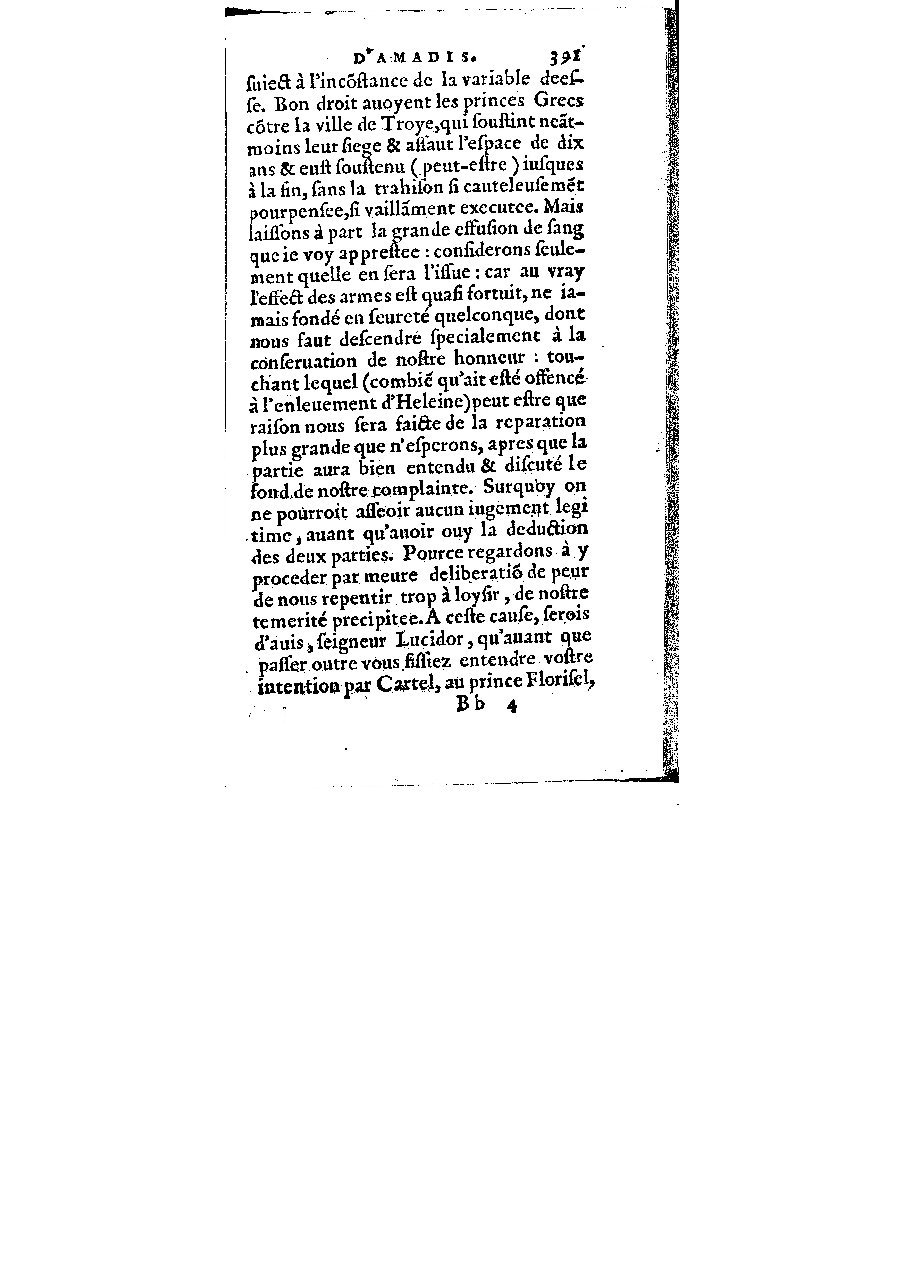 1572 - Veuve Gabriel Cotier - Trésor des Amadis - BM Lyon