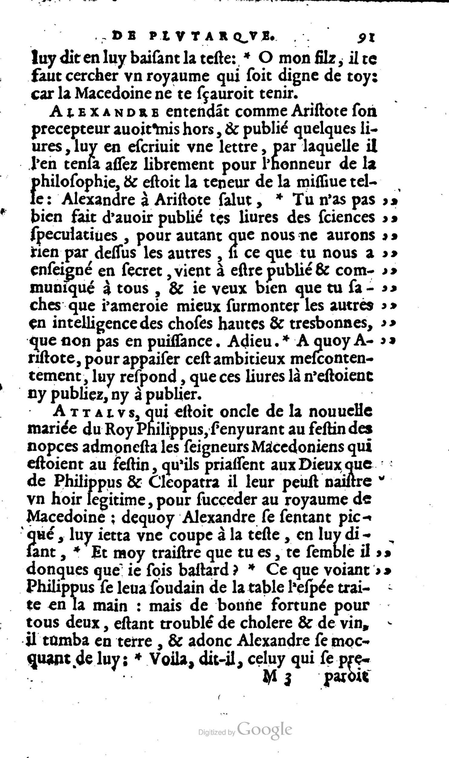 1567 - Willem Silvius - Trésor des vies de Plutarque - Anvers Musée Plantin-Moretus
