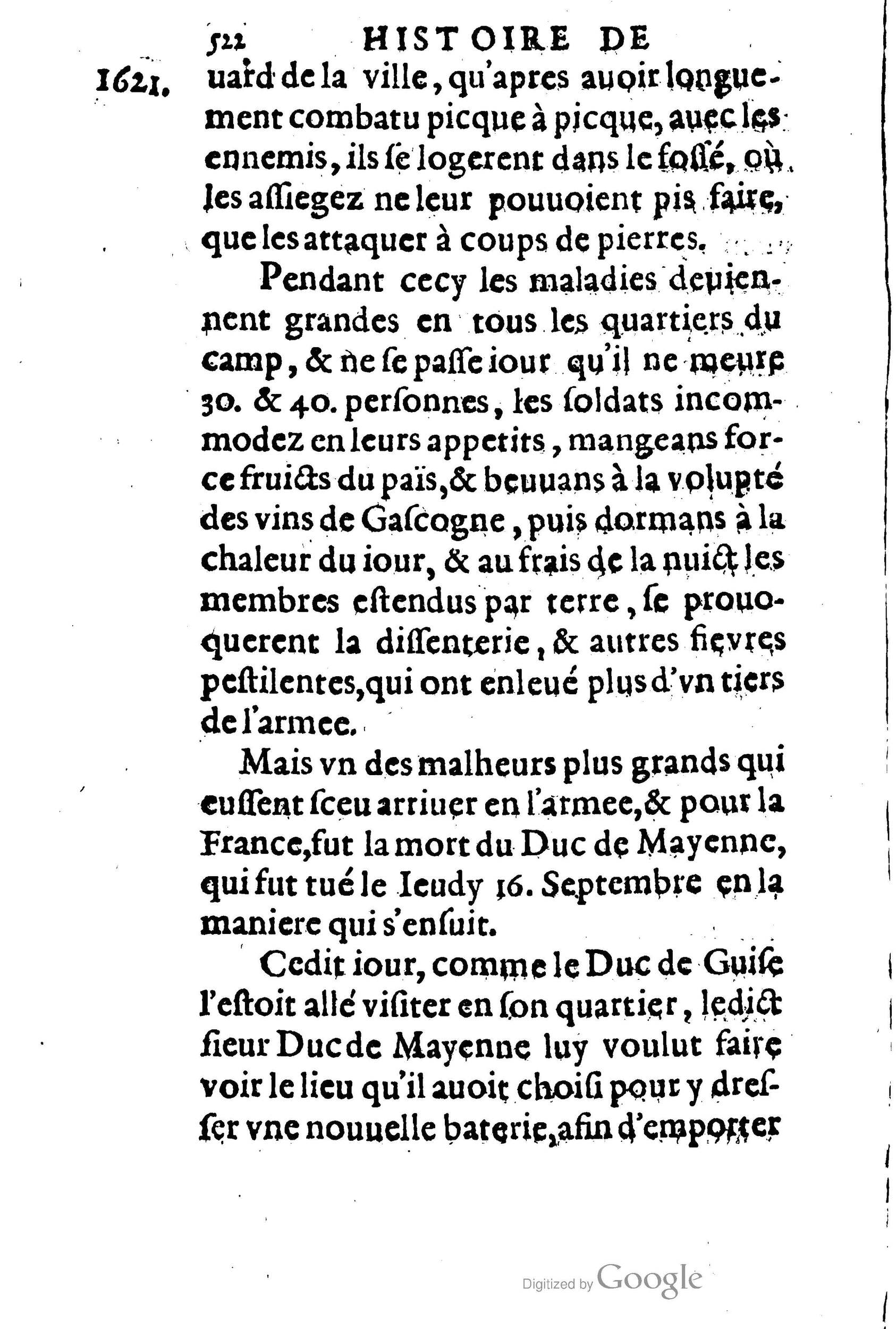 1623 - Joseph Bouillerot - Trésor de l’histoire générale de notre temps - BM Lyon