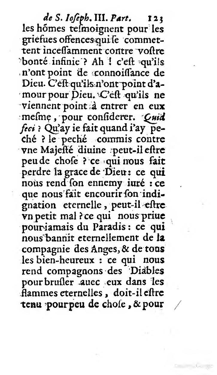 1646 - Jean Piot - Trésor inestimable de Saint-Joseph - BNC Rome