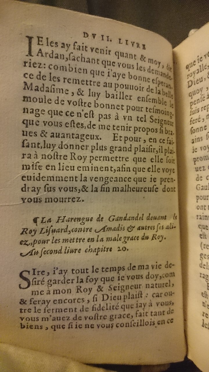 1563 - Jacques Kerver et Jean Ruelle - Trésor des Amadis - British Library 1563 - Jacques Kerver et Jean Ruelle - Trésor des Amadis - British Library