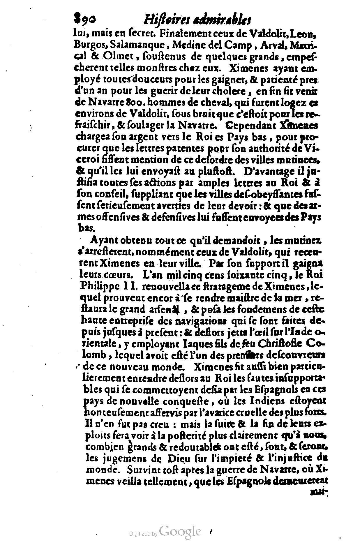 1628 - Jacques Crespin - Trésor d’histoires admirables et mémorables - BSB Munich