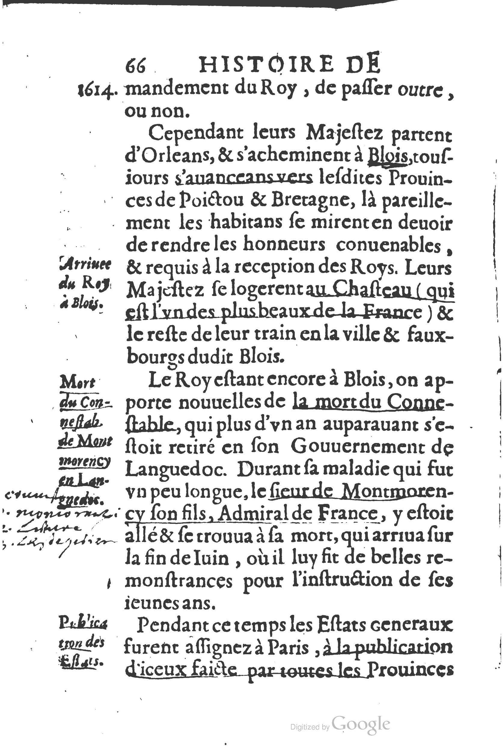 1626 - Joseph Bouillerot - Trésor de l’histoire générale de notre temps - BSB Munich