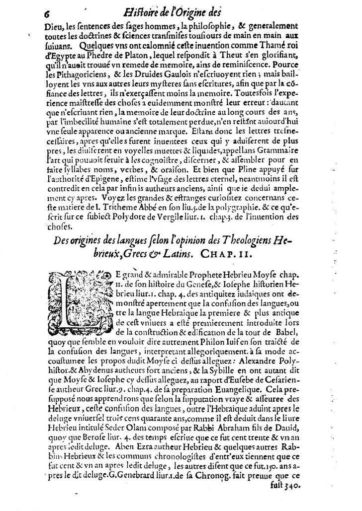 1613 - Matthieu Berjon - Trésor de l’histoire des langues de cet univers - BM Lyon