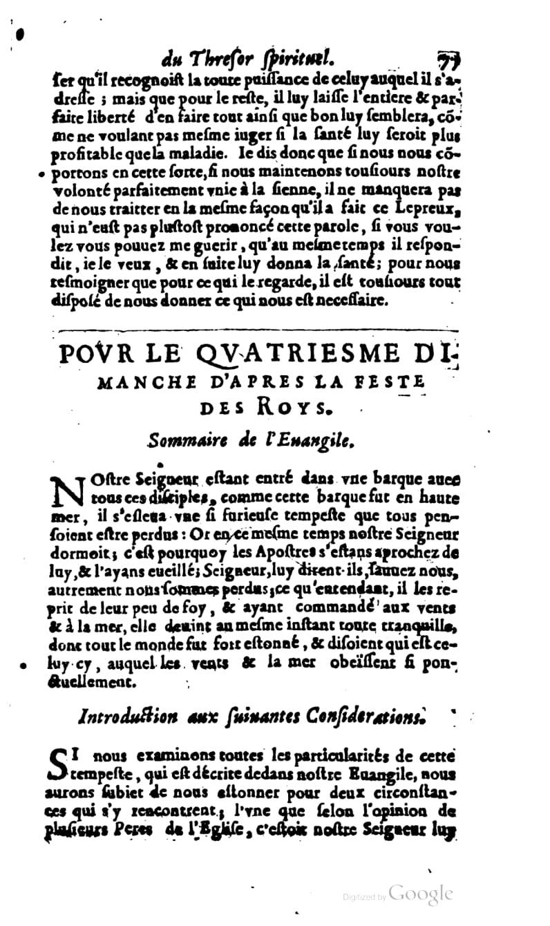 1637 - s.n. - Trésor spirituel des âmes religieuses - BM Lyon