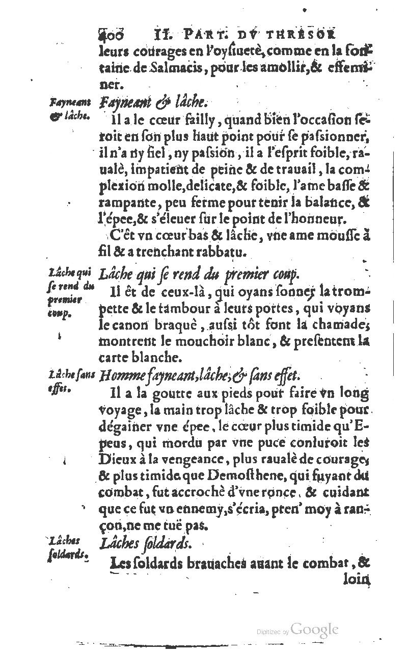 1610 - Louis Coste - Trésor de l’éloquence française (Seconde partie) - BM Lyon