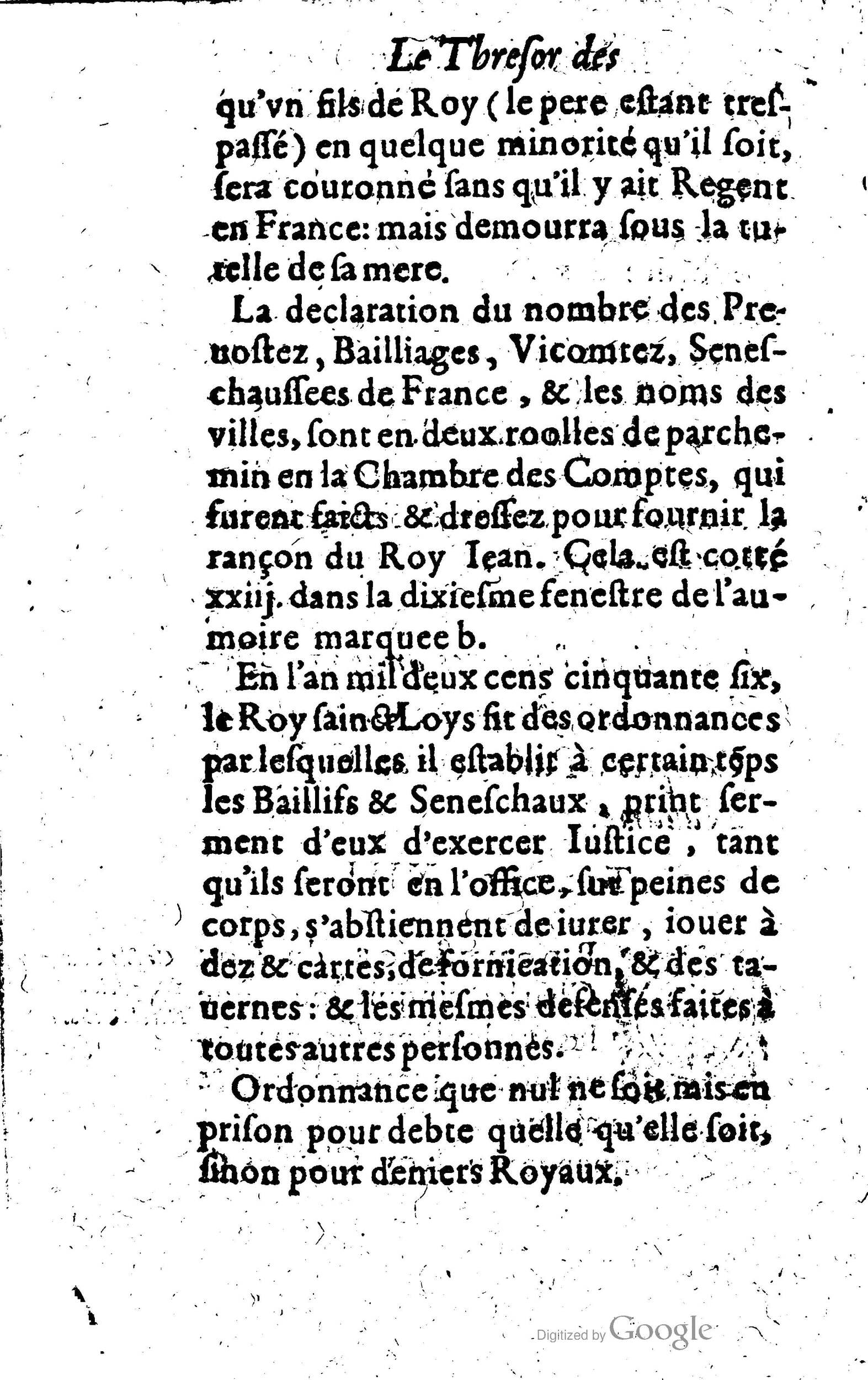 1619 - Jean Corrozet - Trésor des histoires de France - Anvers Musée Plantin-Moretus