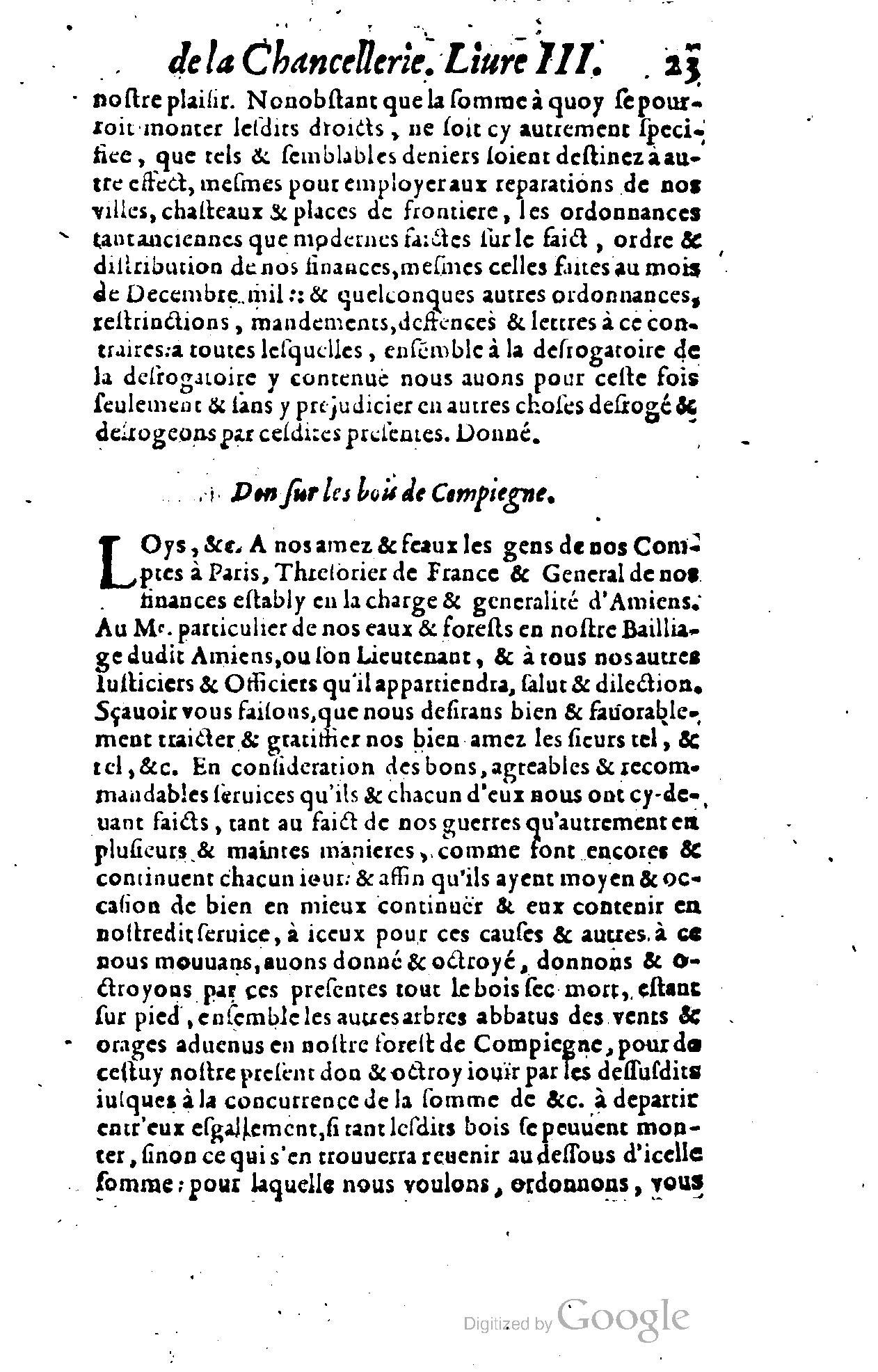 1614 - Jean Richer - Trésor du nouveau style et protocole de la chancellerie de France - BSB Munich