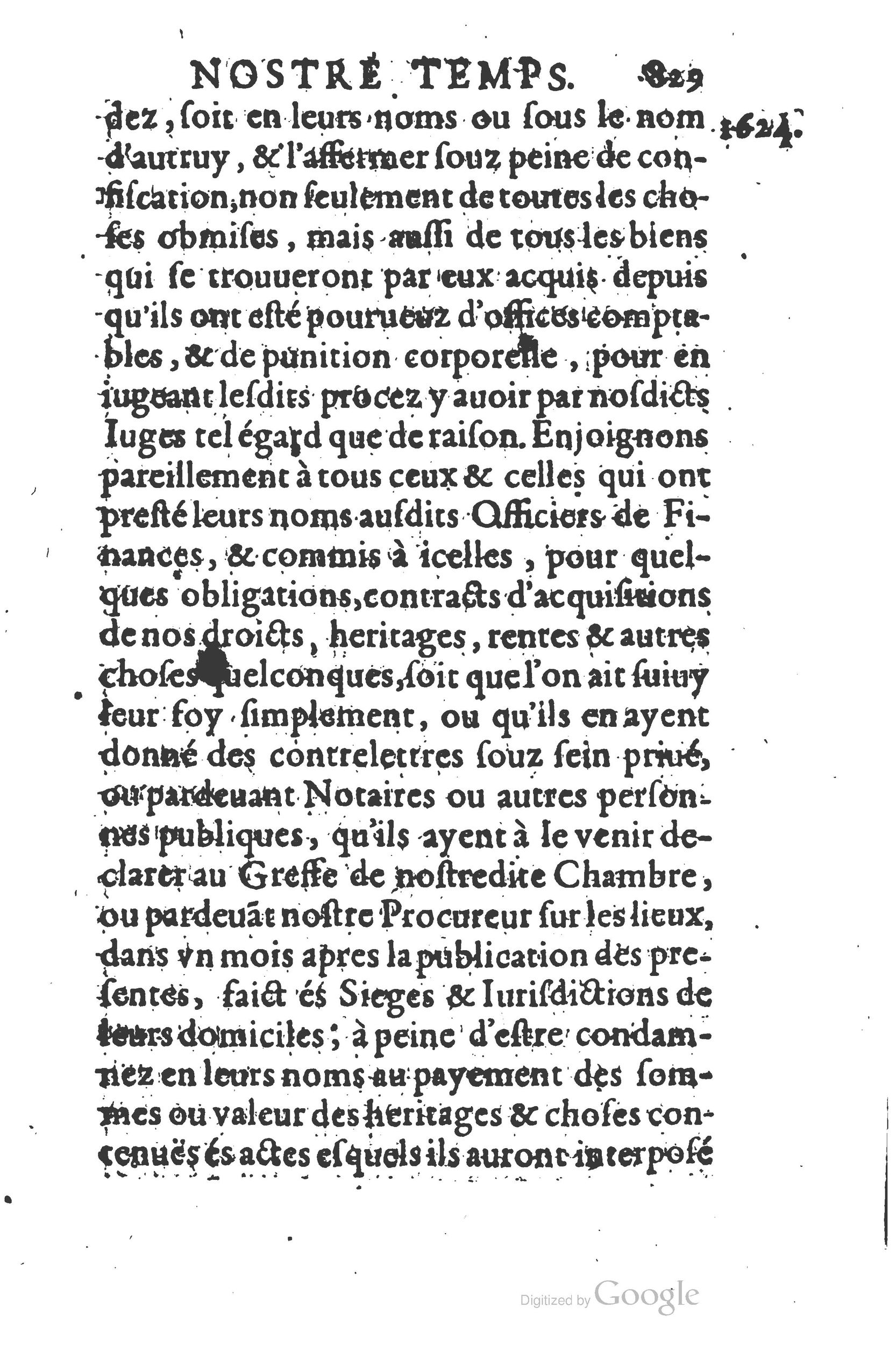 1626 - Joseph Bouillerot - Trésor de l’histoire générale de notre temps - BSB Munich