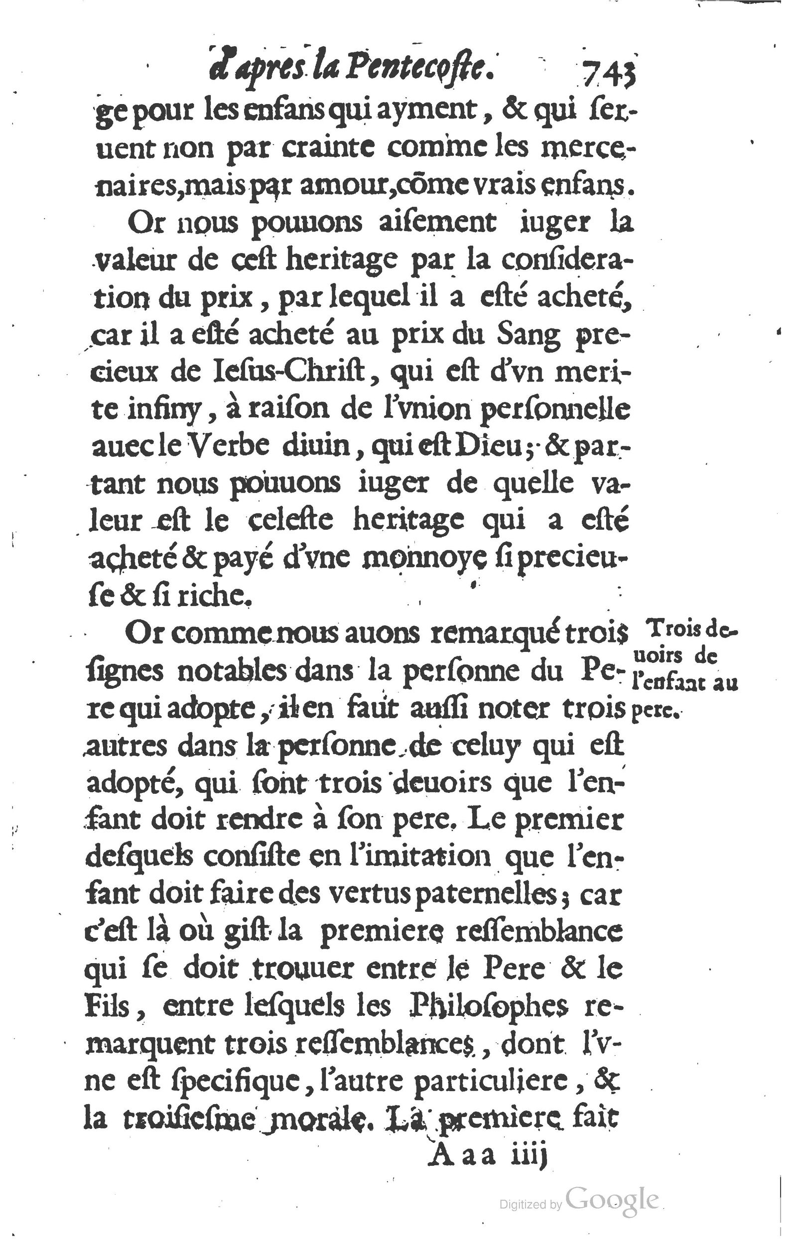 1629 - Manassés de Préaulx - Sermons ou Trésors de la piété chrétienne - BM Lyon