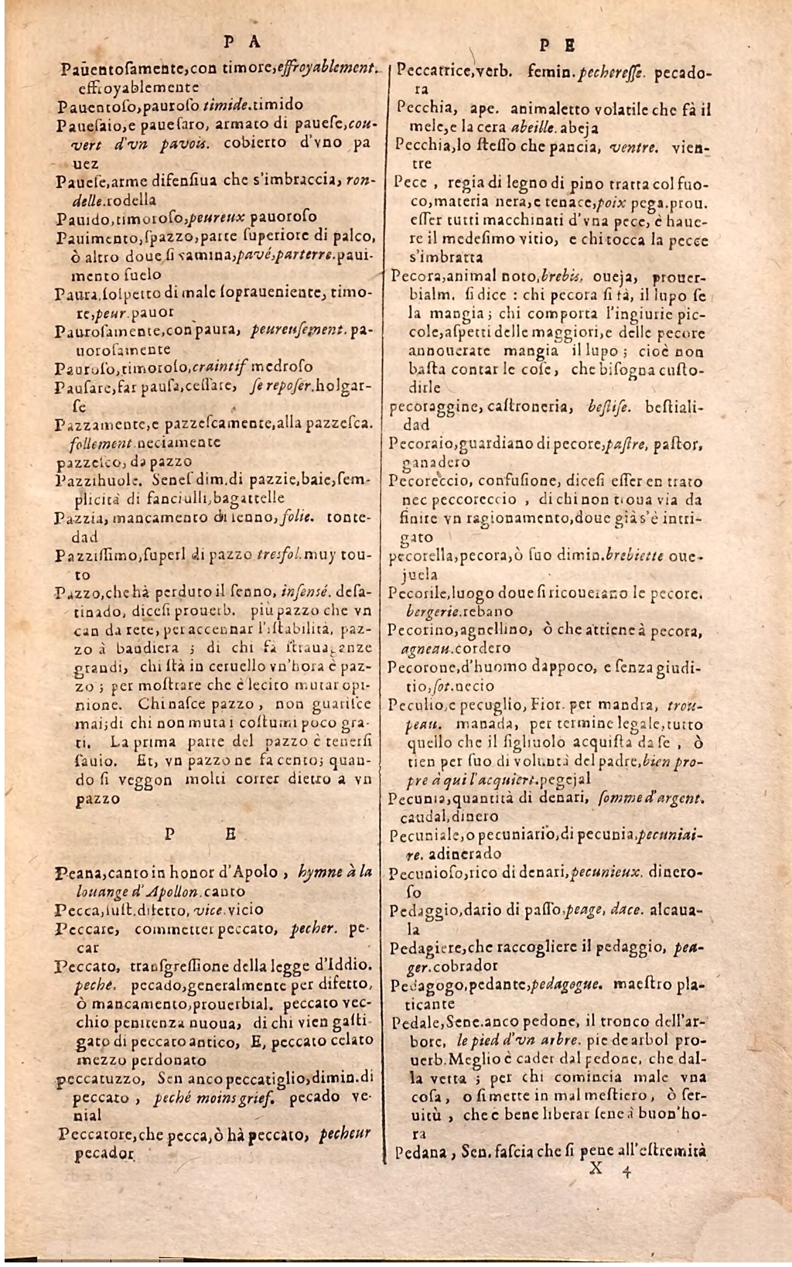 1627 - Jacques Crespin - Trésor des trois langues (Troisième partie) - Regensburg