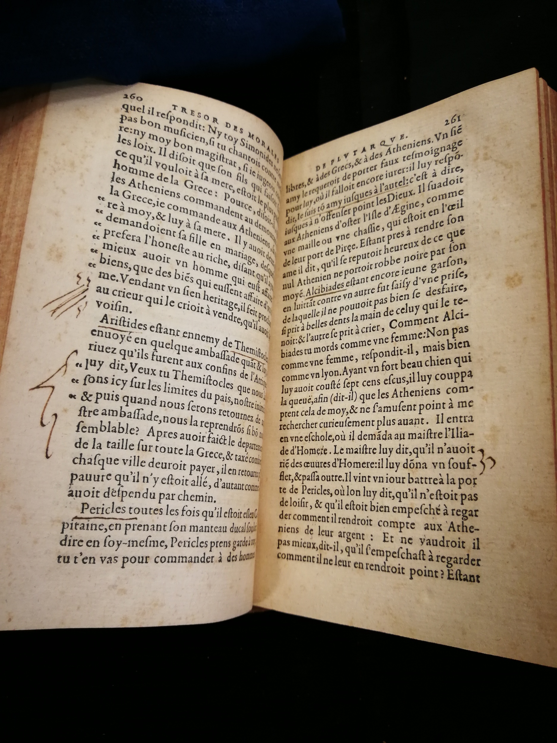 1577 - Jean Poupy - Trésor des morales de Plutarque - Les Méjanes, Aix-en-Provence