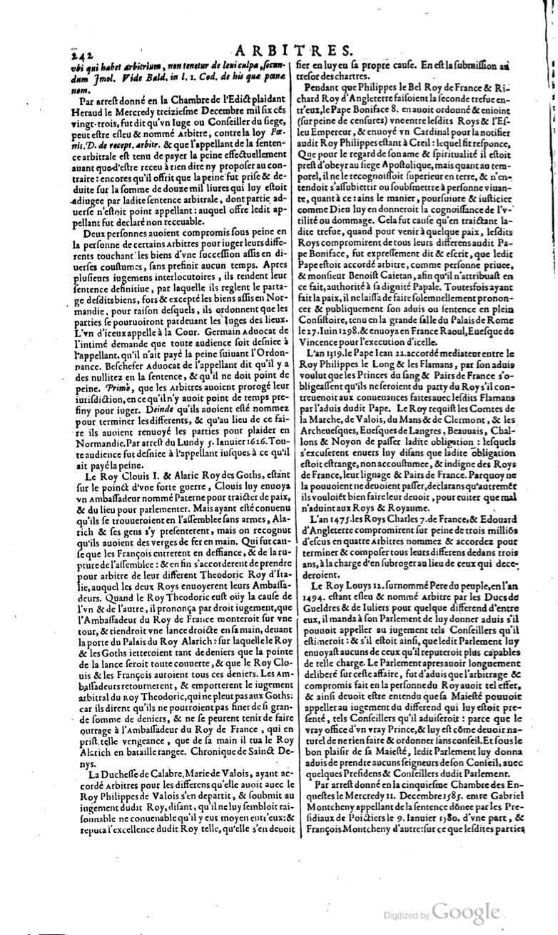 1629 - Veuve Nicolas Buon - Trésor du droit français (29620 T. 1) - BM Lyon