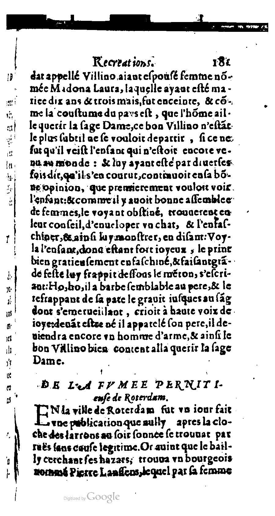 1611 - Romain de Beauvais - Trésor des récréations - BM Lyon 1611 - Romain de Beauvais - Trésor des récréations - BM Lyon