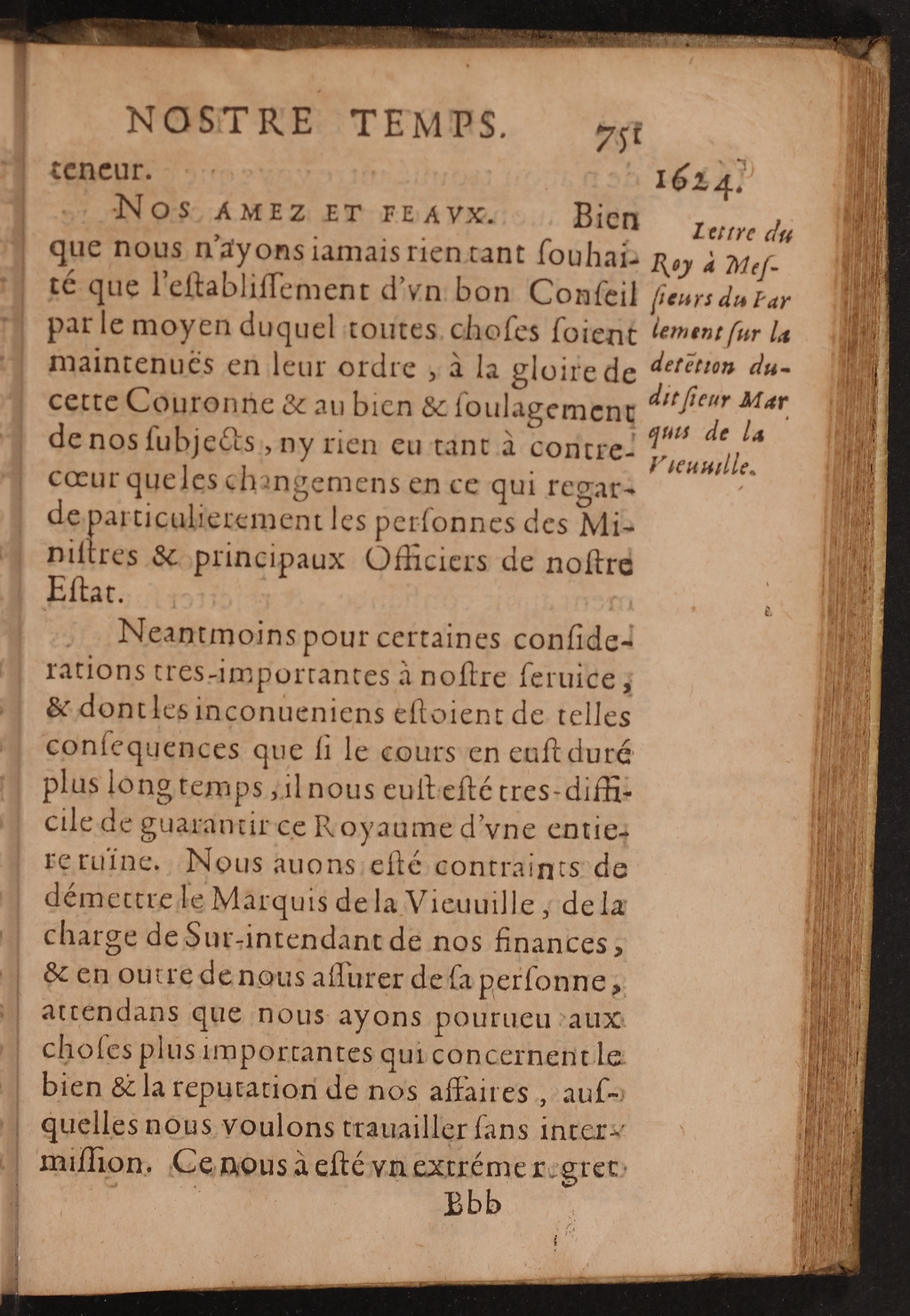 1626 - Joseph Bouillerot - Trésor de l’histoire générale de notre temps - BnF Arsenal