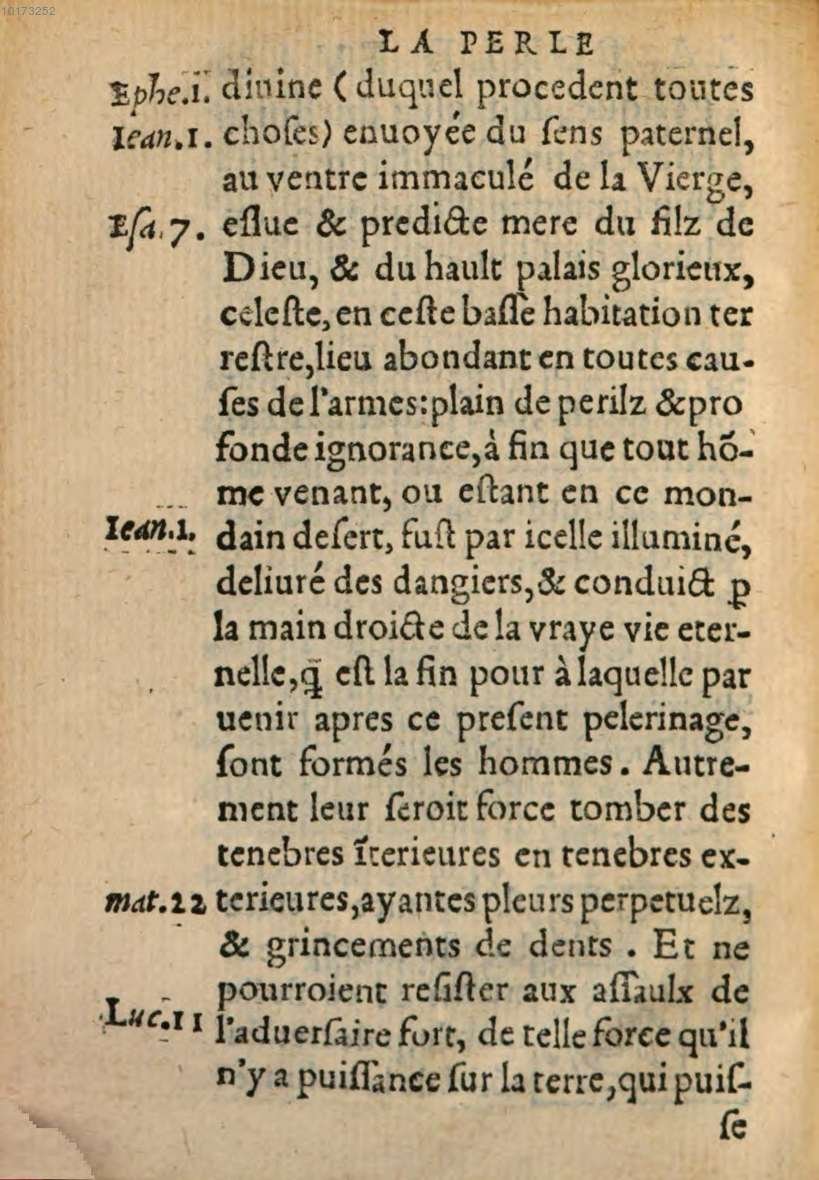 1548 - René Avril et Vivant Gaulterot - Perle précieuse évangélique et Trésor divin - BSB Munich