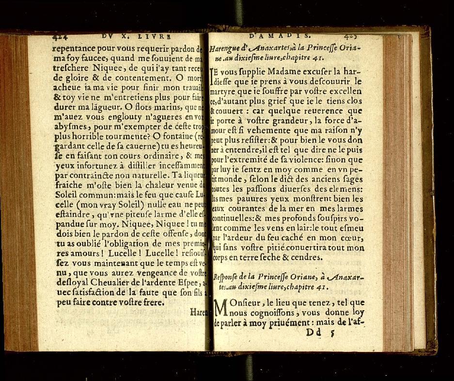1571 - François Durelle et Benoît Rigaud - Trésor des Amadis - RAE Madrid 1571 - François Durelle et Benoît Rigaud - Trésor des Amadis - RAE Madrid