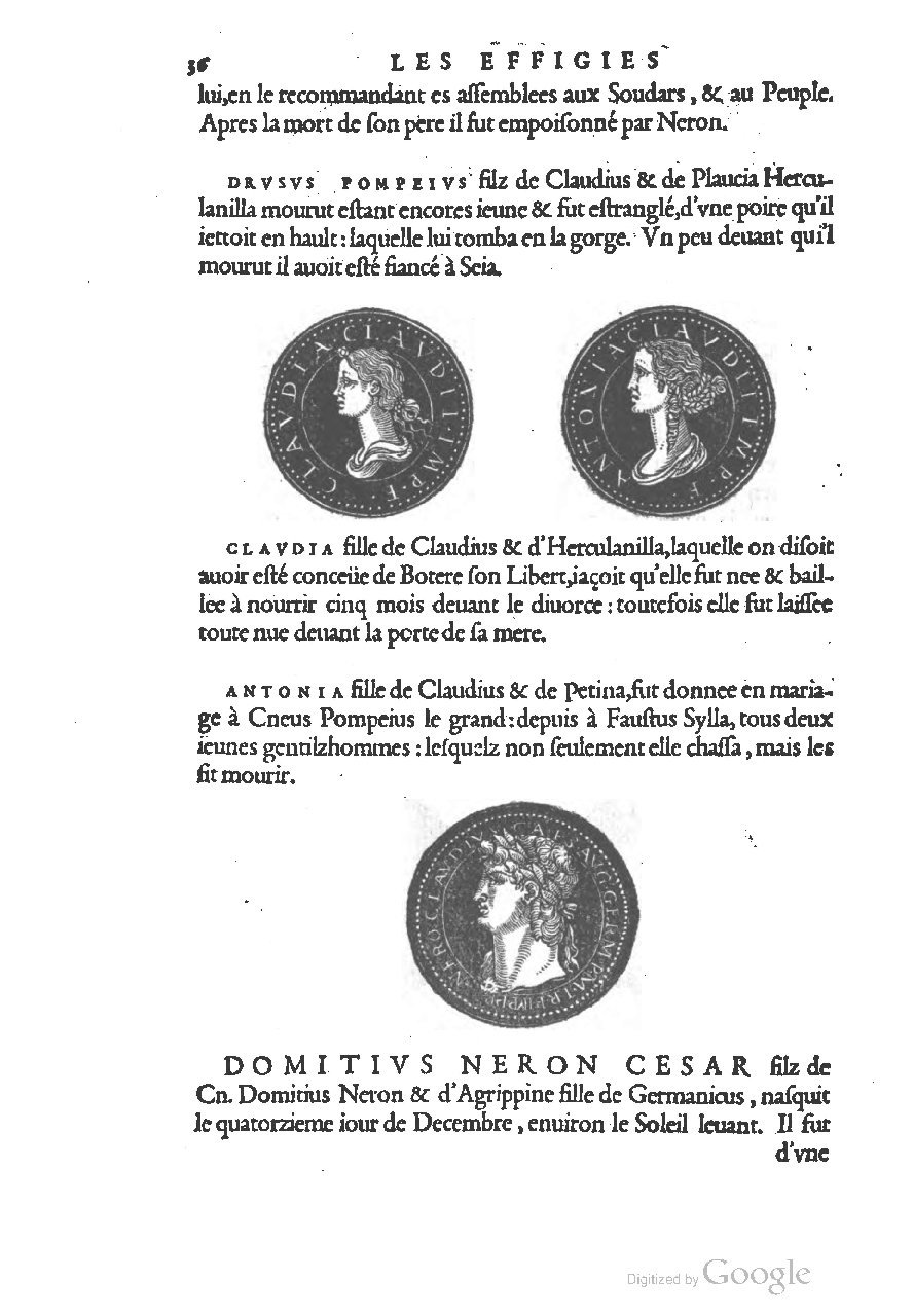 1553 - Jacopo Strada et Thomas Guérin - Épitome du Trésor des antiquités - UGent
