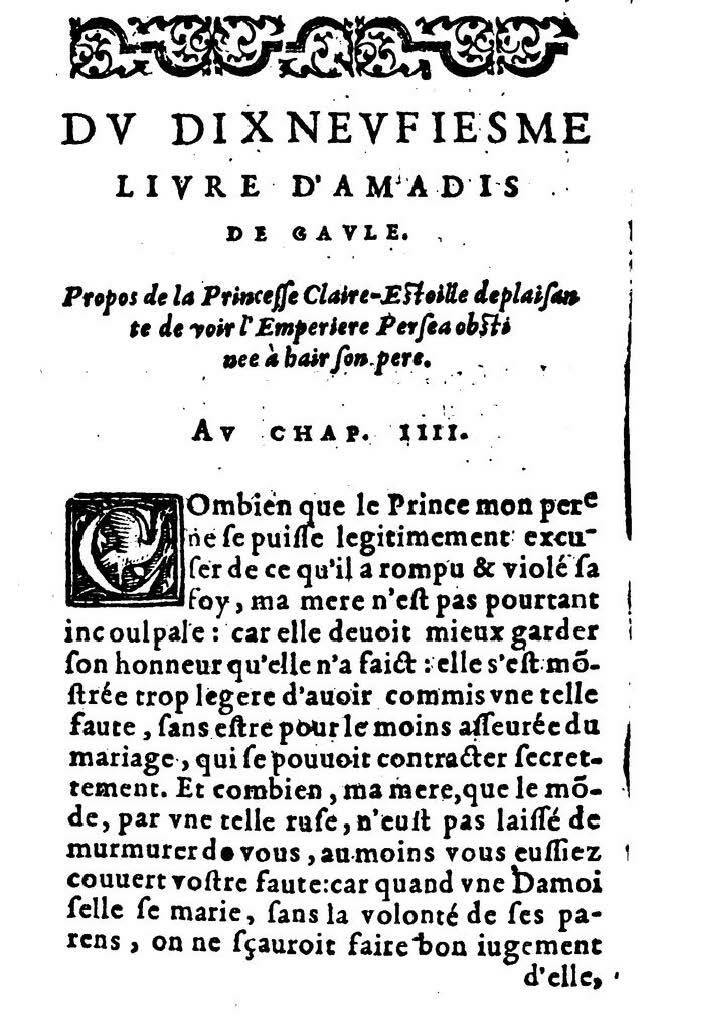 1582 - Jean Huguetan - Trésor des Amadis T. 2 - BM Lyon 1582 - Jean Huguetan - Trésor des Amadis T. 2 - BM Lyon