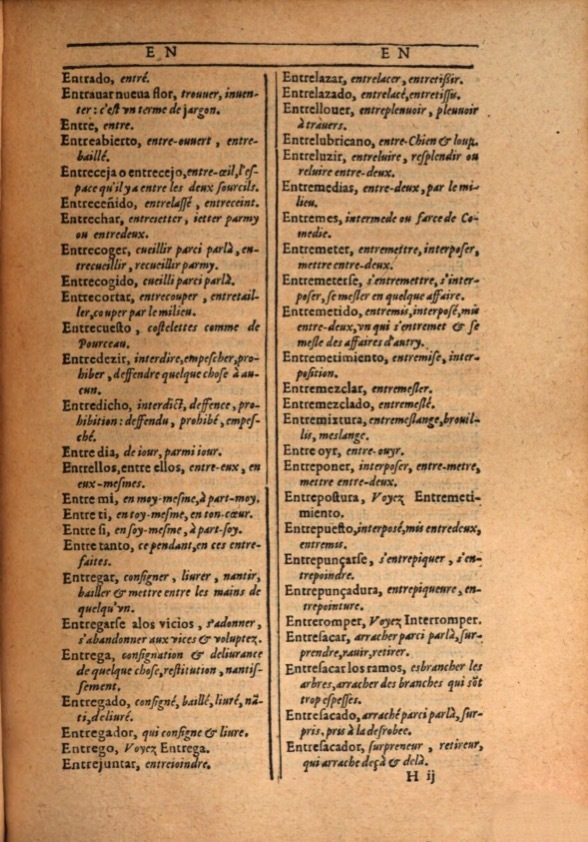 1607 - Marc Orry - Trésor des deux langues espagnole et française (Première et Seconde parties) - ÖNB Wien