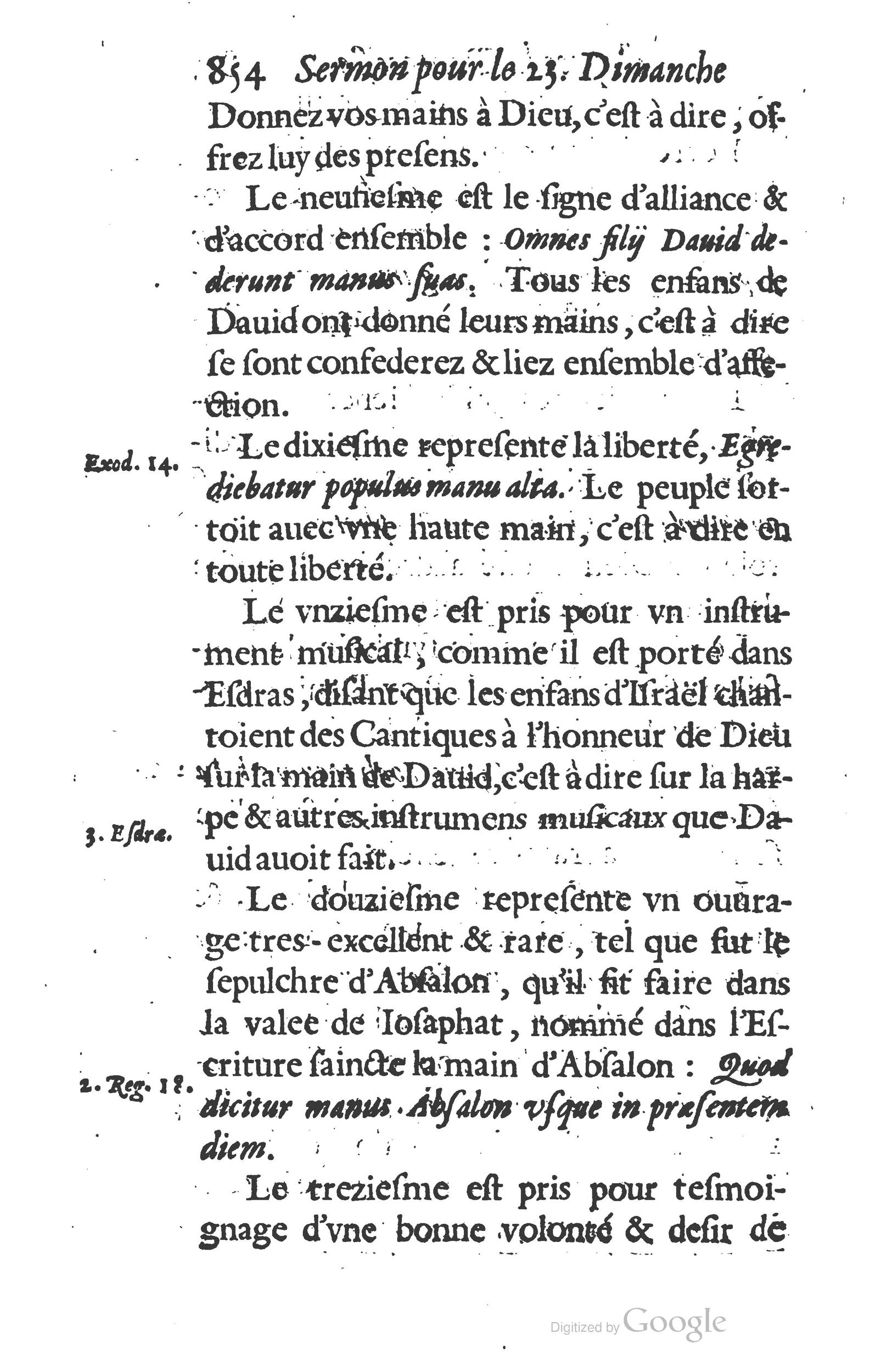 1629 - Manassés de Préaulx - Sermons ou Trésors de la piété chrétienne - BM Lyon