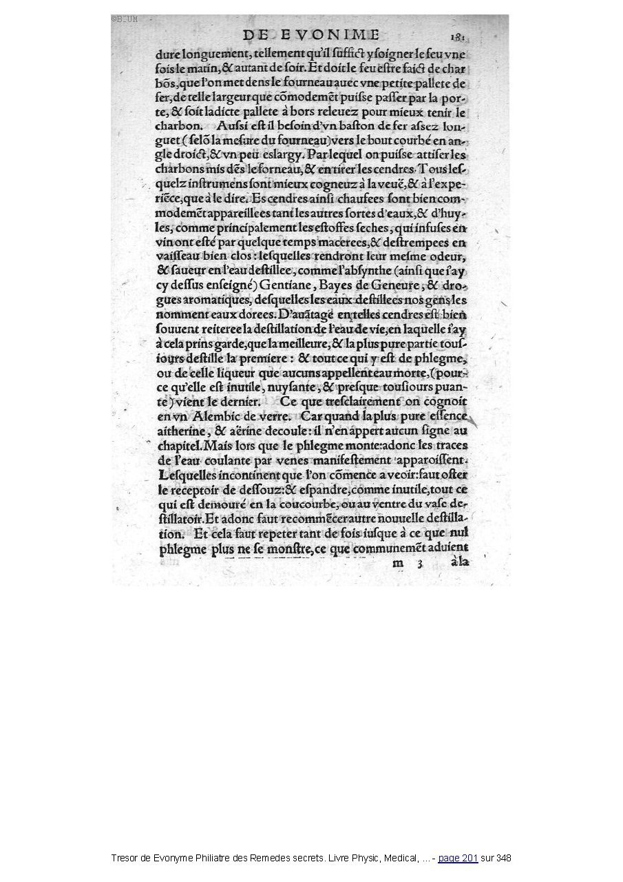 1555 - Balthazar Arnoullet - Trésor d’Évonyme Philiatre - Université Paris Cité