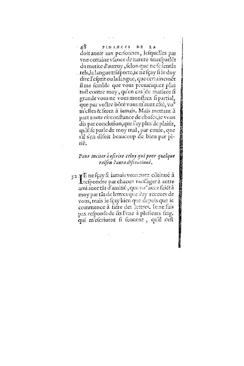 1572 - Nicolas Du Chemin - Finances et Trésor de la plume française - BM Lyon