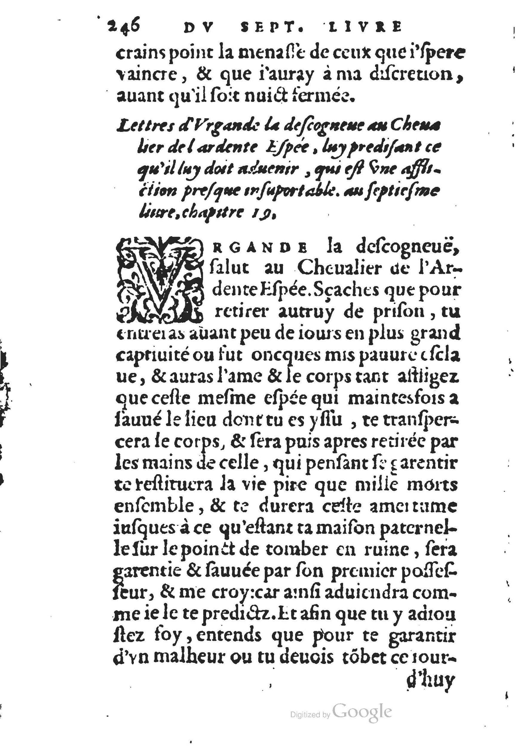 1560 - Jean d’Ogerolles et Gabriel Cotier Lyon - Trésor des Amadis - BSB Munich