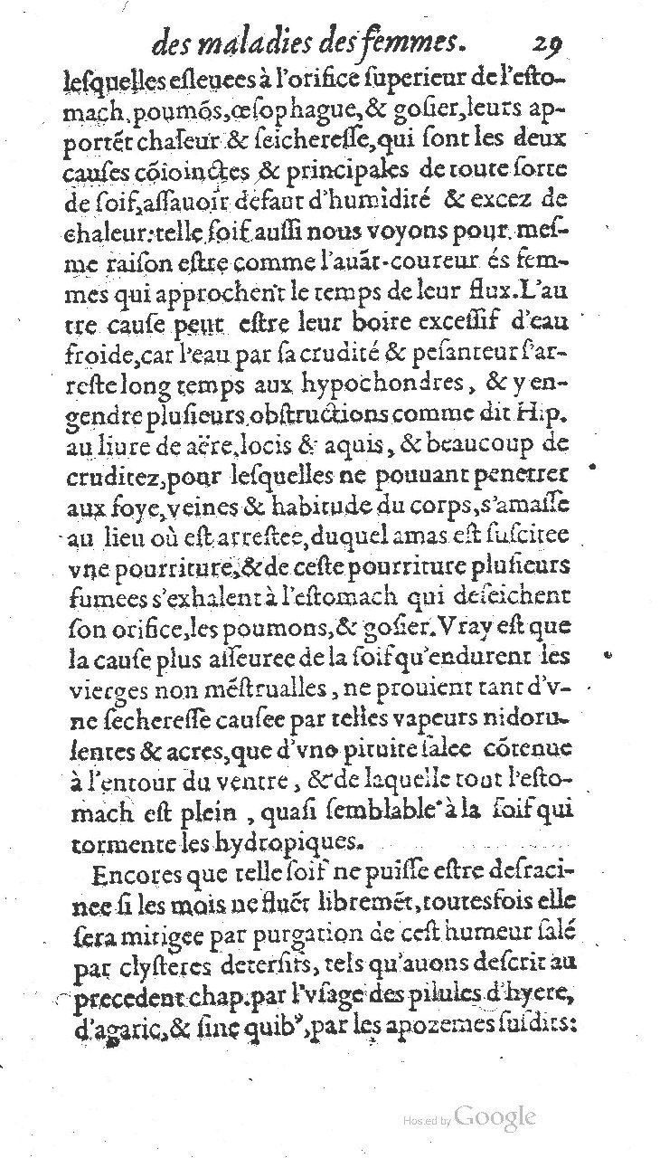 1585 - Jacques du Puis - Trésor des remèdes secrets pour les maladies des femmes - BnF