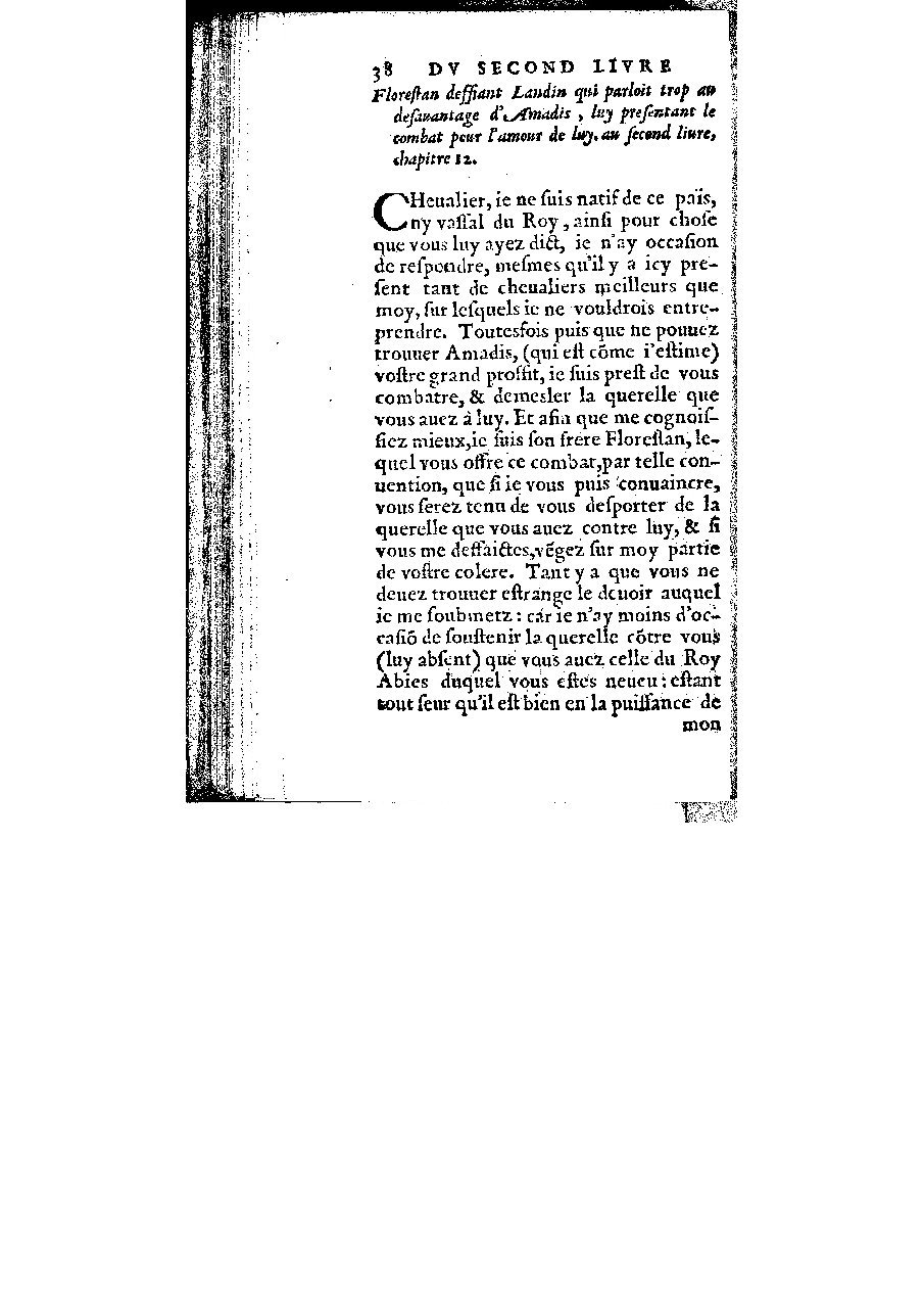 1572 - Veuve Gabriel Cotier - Trésor des Amadis - BM Lyon