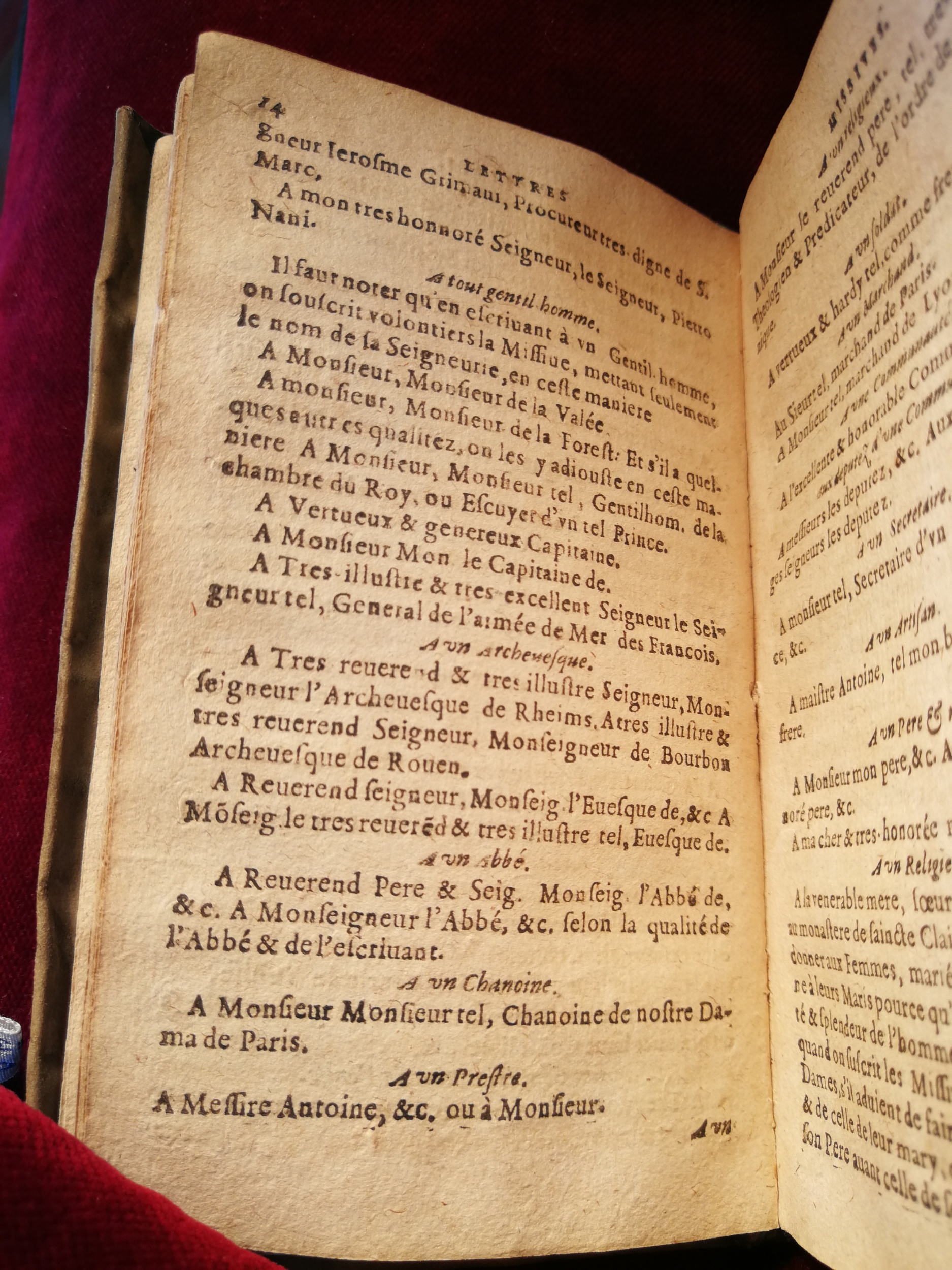 1630 - Martin Bogart - Secrétaire des secretaires ou le Trésor de la plume française - BM Amiens