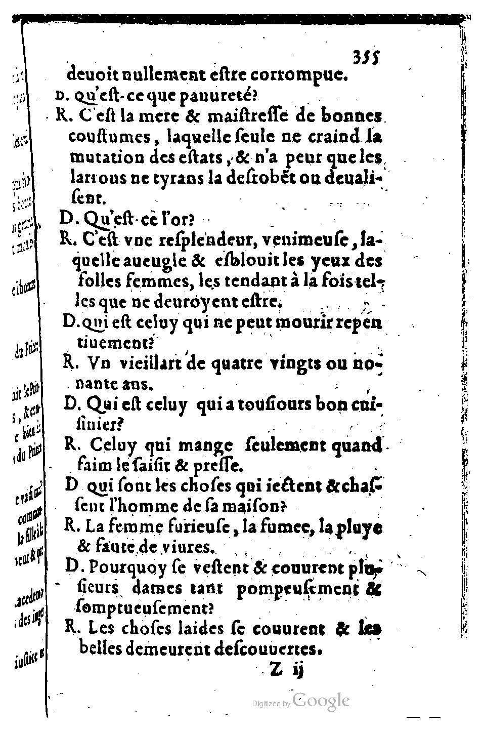 1582 - Nicolas Bonfons - Trésor des sentences dorées - BM Lyon