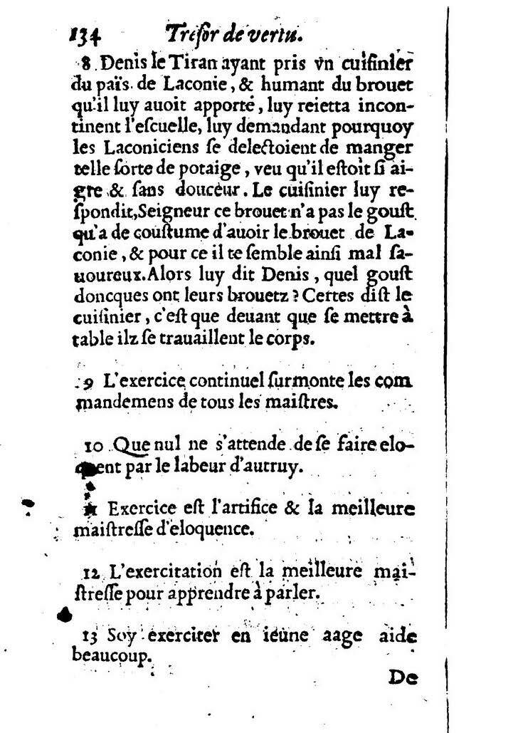 1558 - Nicolas Perrineau et Jean Temporal - Trésor de vertu - BM Lyon