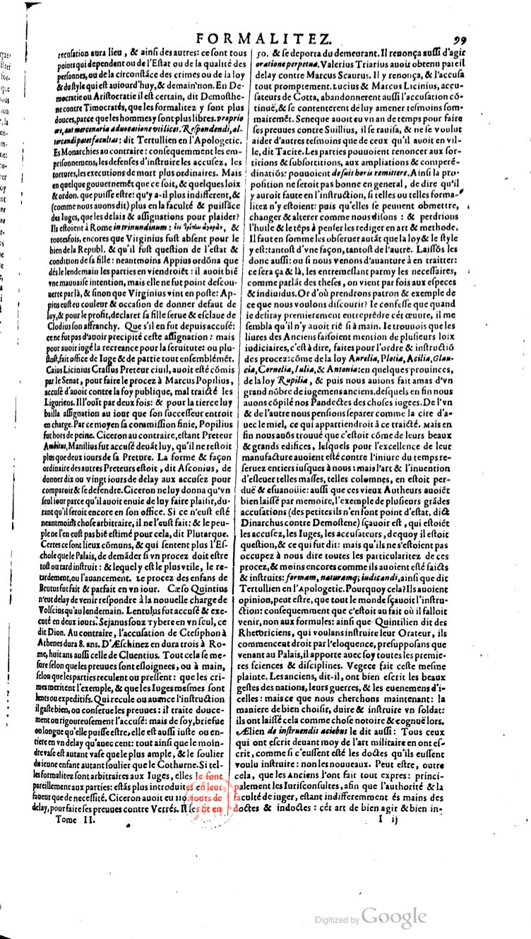 1629 - Veuve Nicolas Buon - Trésor du droit français (29620 T. 2) - BM Lyon