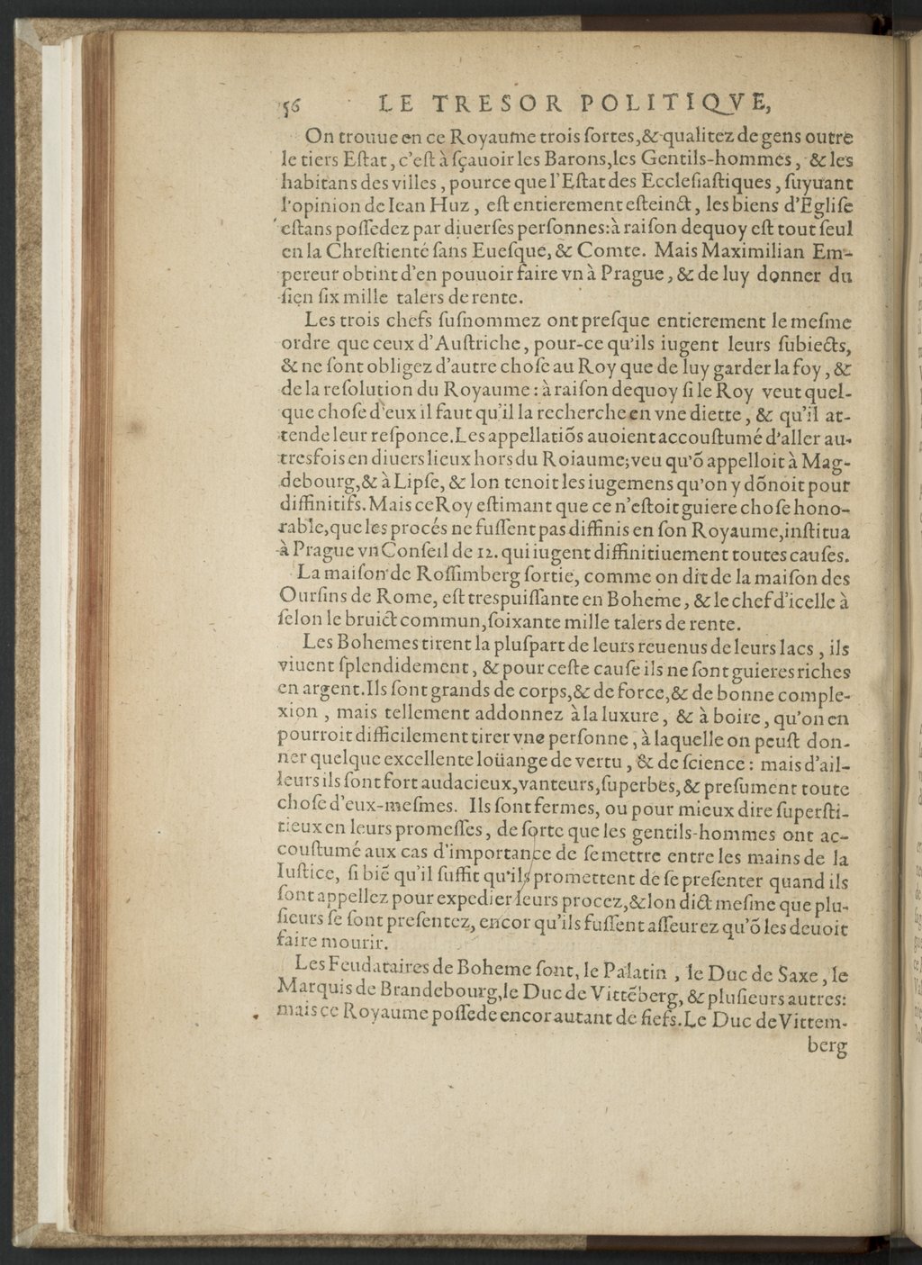 1608 - Nicolas Du Fossé - Trésor politique - BnF Tolbiac
