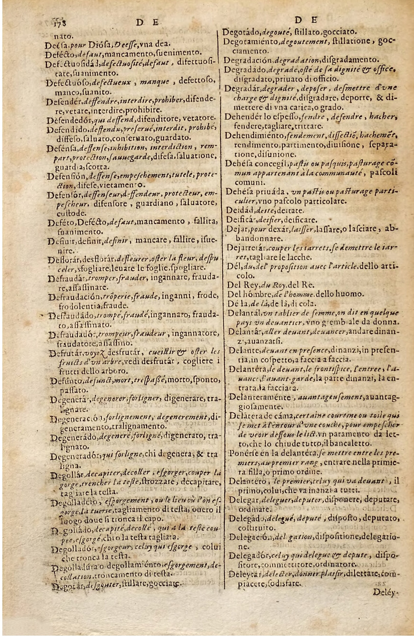 1627 - Jacques Crespin - Trésor des trois langues - Regensburg