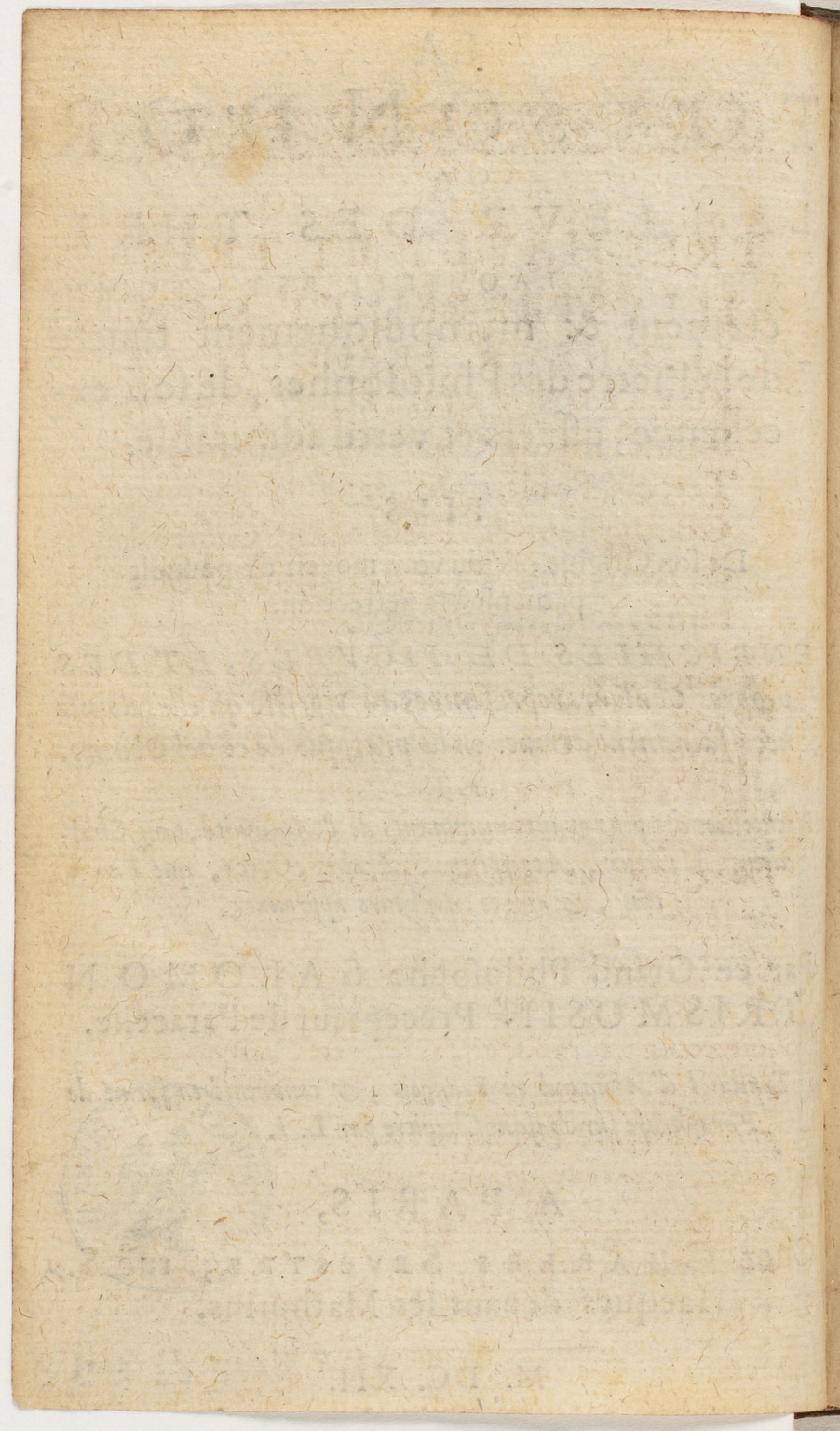 1612 - Charles Sevestre - Toison d’or ou la fleur des Trésors - BnF