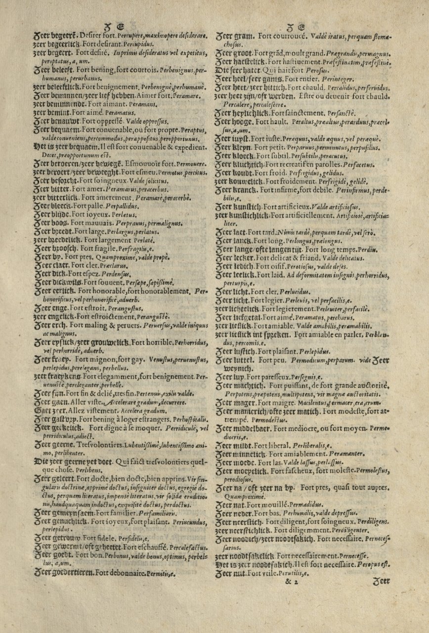 1573 - Christophe Plantin - Trésor du langage bas-allemand - Greifswald 1573 - Christophe Plantin - Trésor du langage bas-allemand - Greifswald