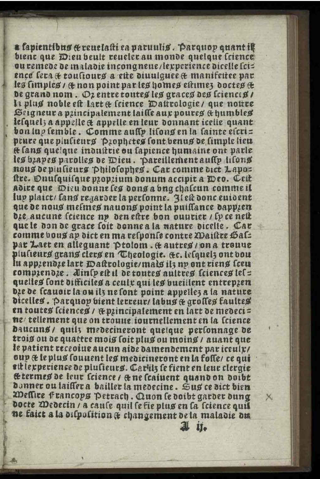 1544 - Josse Lambert - Trésor du remède préservatif et guérison de la peste - UGent