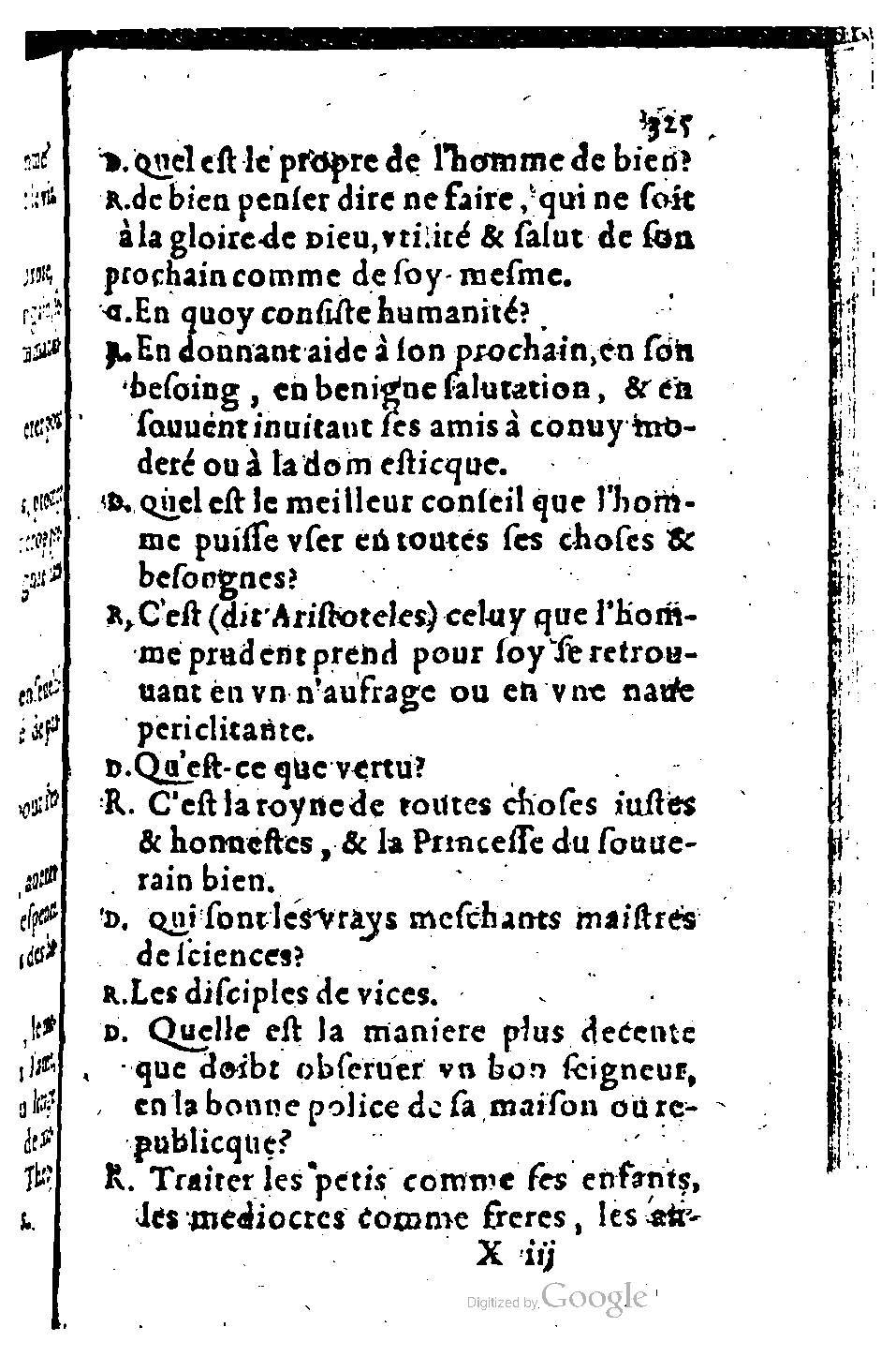 1582 - Nicolas Bonfons - Trésor des sentences dorées - BM Lyon