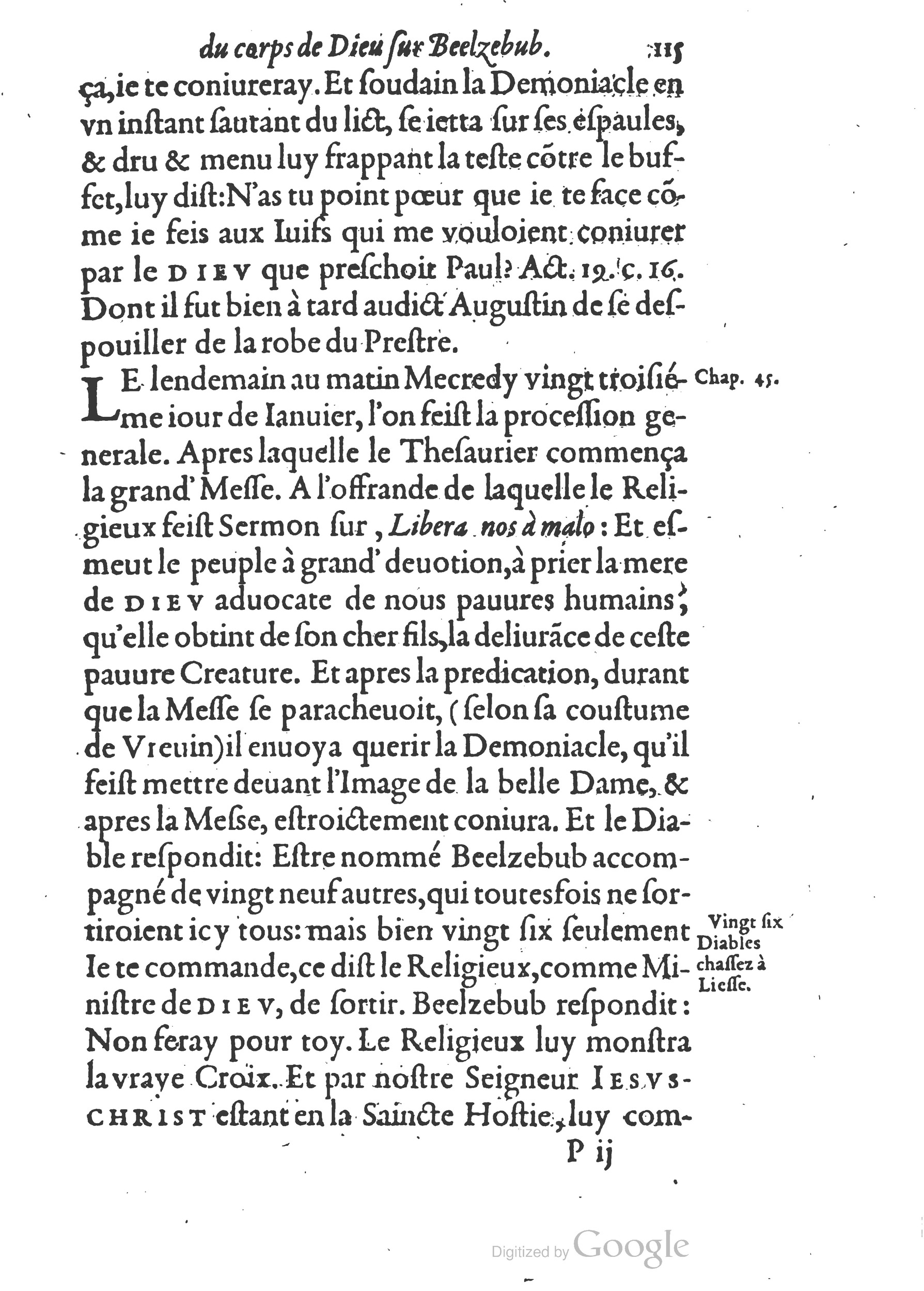 1578 - Nicolas Chesneau - Trésor et entière histoire de la triomphante victoire du corps de Dieu sur l’esprit malin - British Library 1578 - Nicolas Chesneau - Trésor et entière histoire de la triomphante victoire du corps de Dieu sur l’esprit malin - British Library