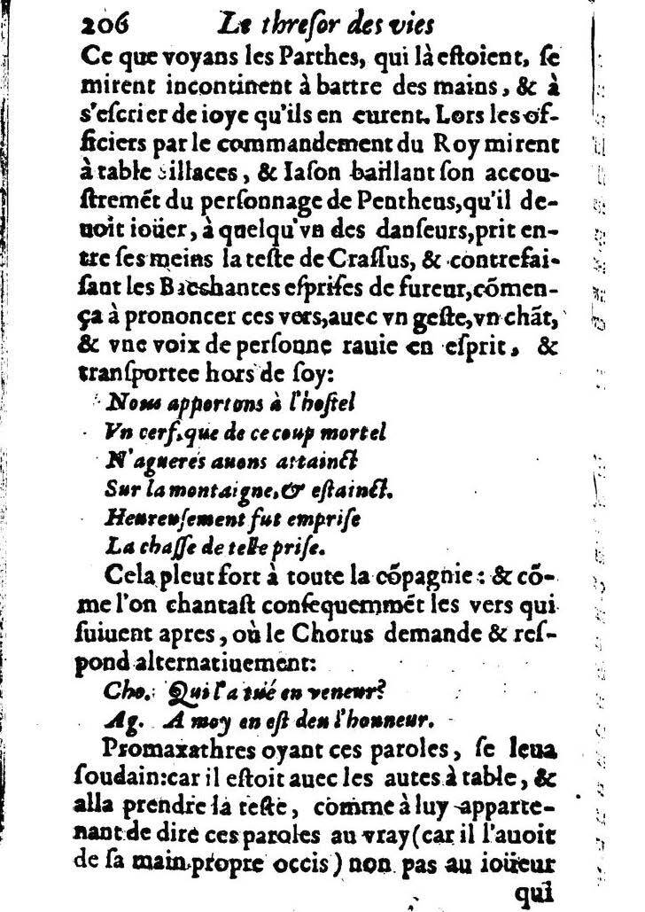 1611 - Pierre Rigaud - Trésor des vies de Plutarque - BM Lyon