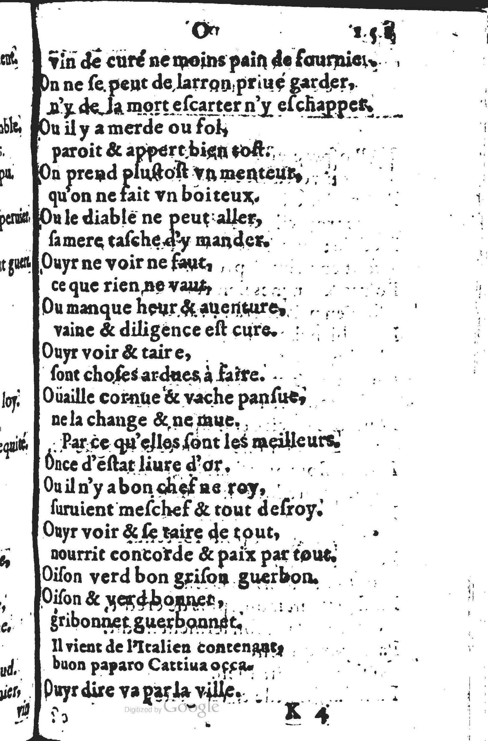 1578 - Nicolas Lescuyer - Trésor des sentences dorées - UGent
