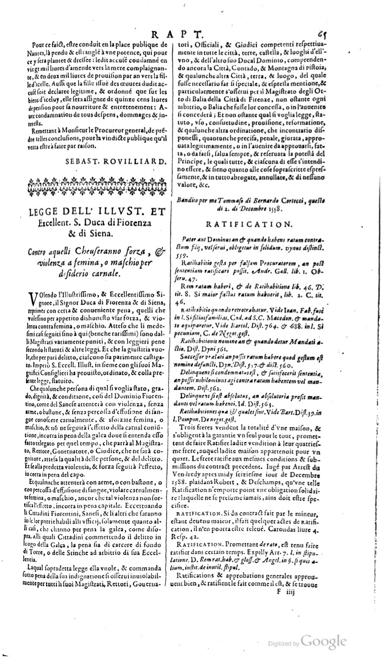 1629 - Veuve Nicolas Buon - Trésor du droit français (21754 T. 3) - BM Lyon
