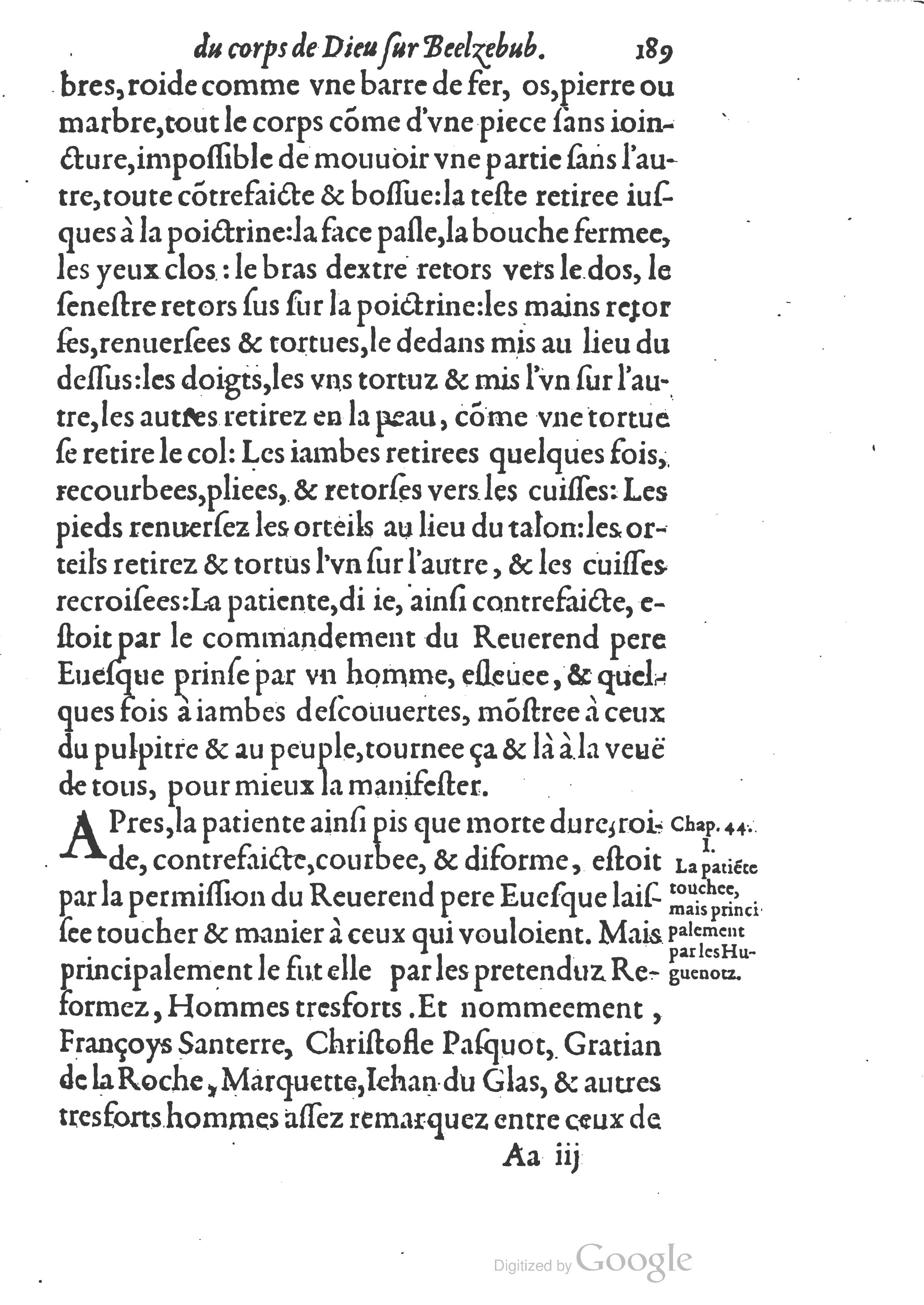 1578 - Nicolas Chesneau - Trésor et entière histoire de la triomphante victoire du corps de Dieu sur l’esprit malin - British Library 1578 - Nicolas Chesneau - Trésor et entière histoire de la triomphante victoire du corps de Dieu sur l’esprit malin - British Library
